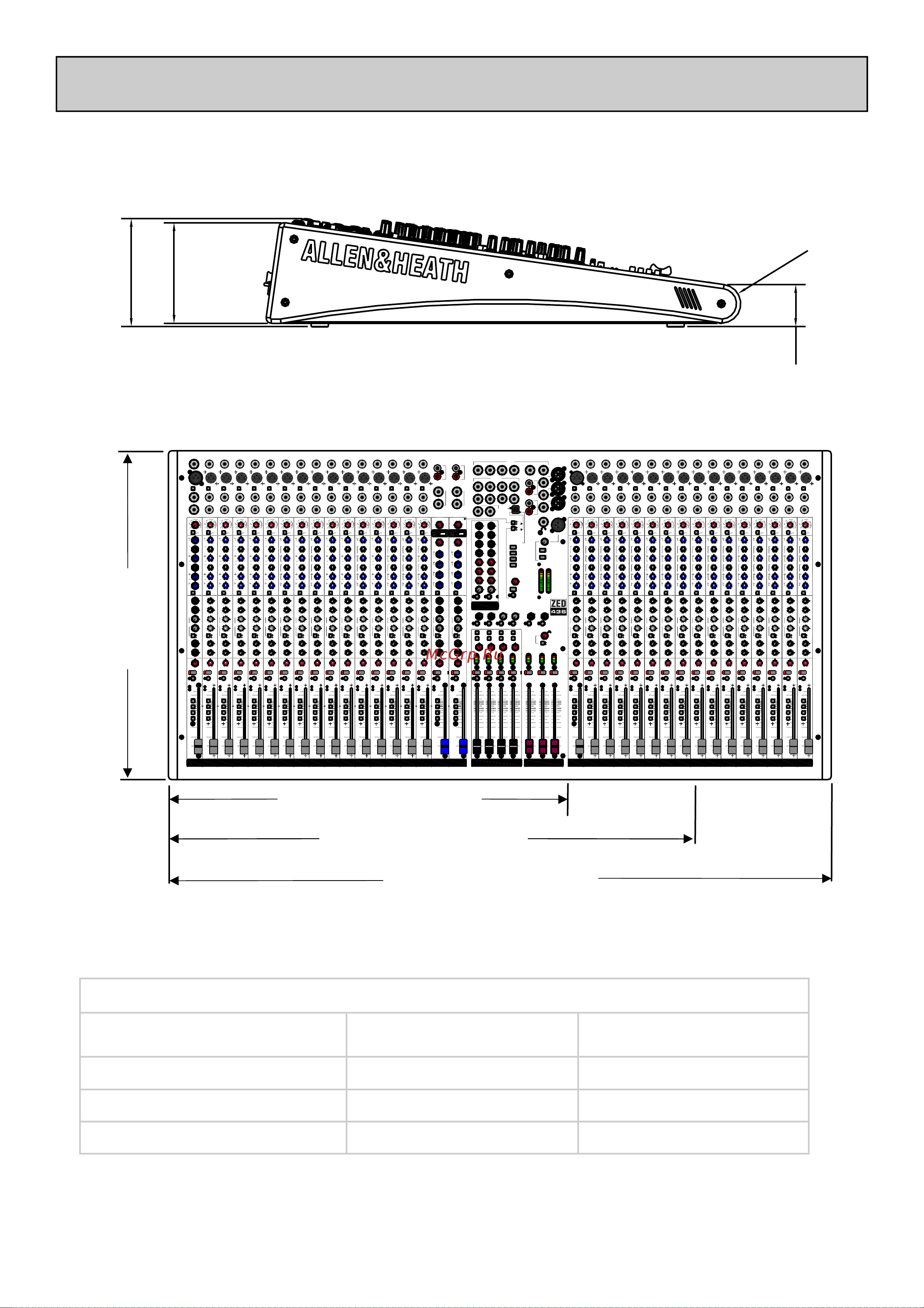 ALLEN & HEATH ZED-428 [12/33] 2 3 4 5 6 7 8 9 10 11 12 13 14 15 16