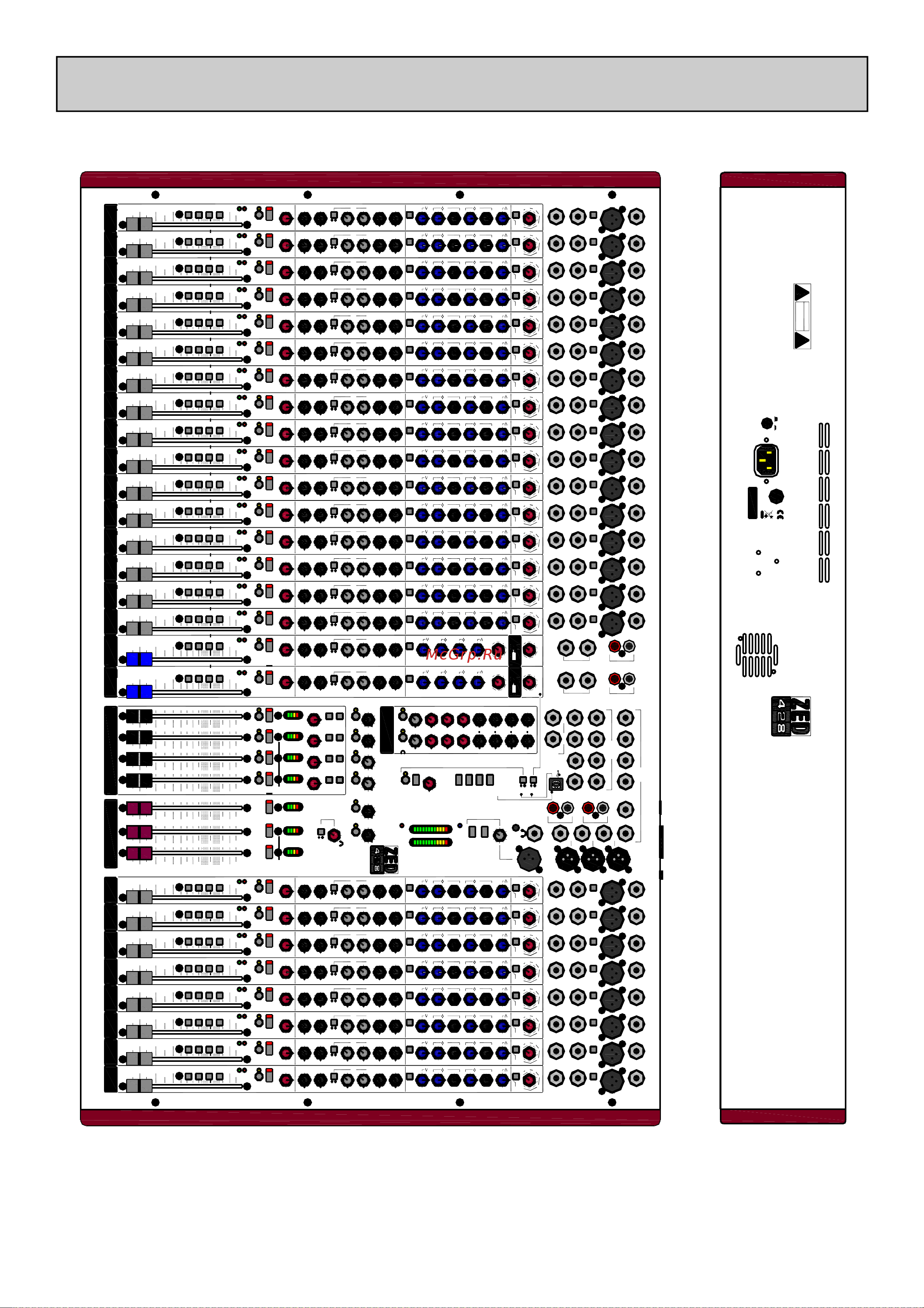 ALLEN & HEATH ZED-428 [8/33] Trk in
