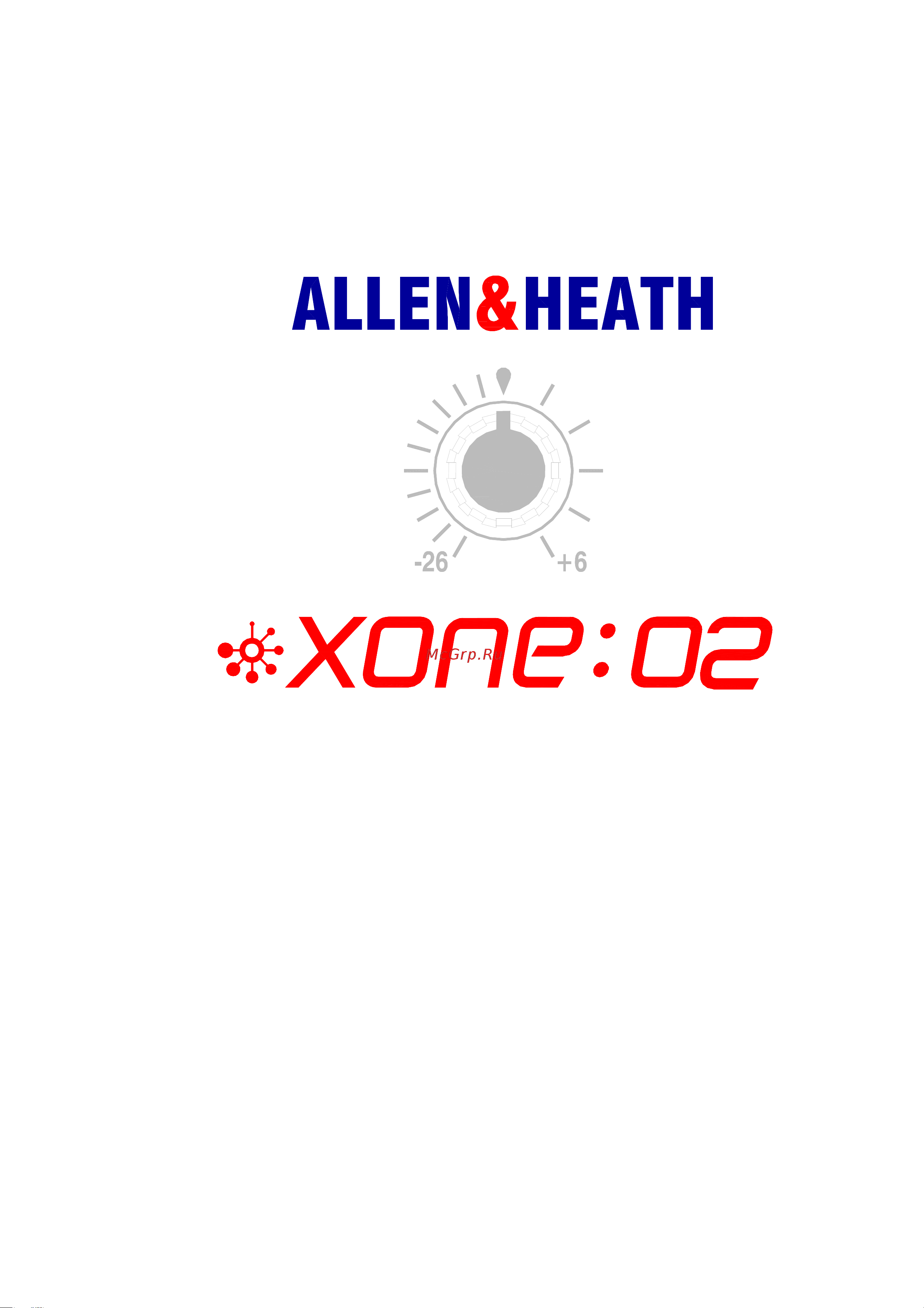 Allen&Heath ALLEN & HEATH XONE:02 Руководство по эксплуатации онлайн