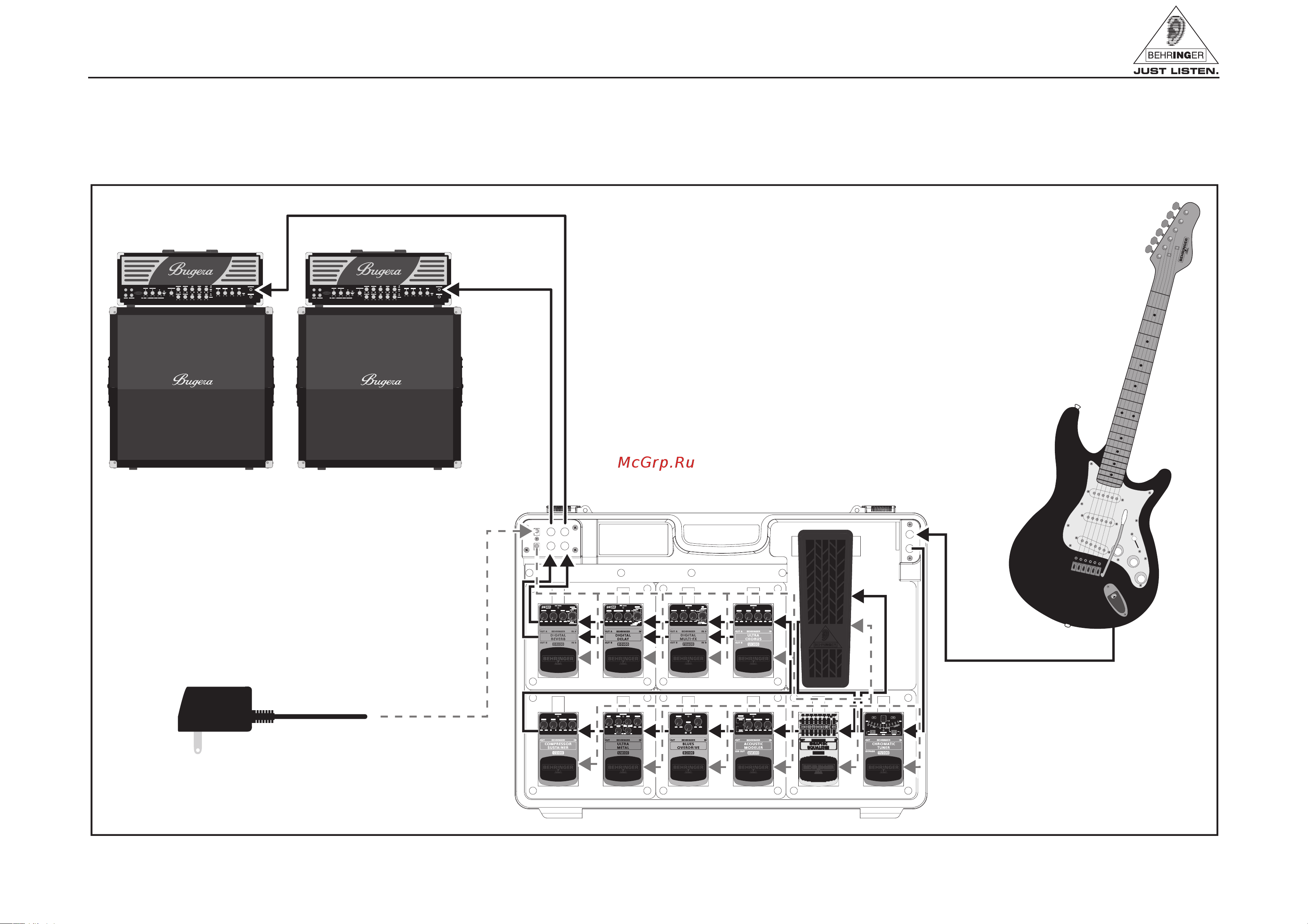 Behringer PB600 Руководство по эксплуатации онлайн [2/2] 778031