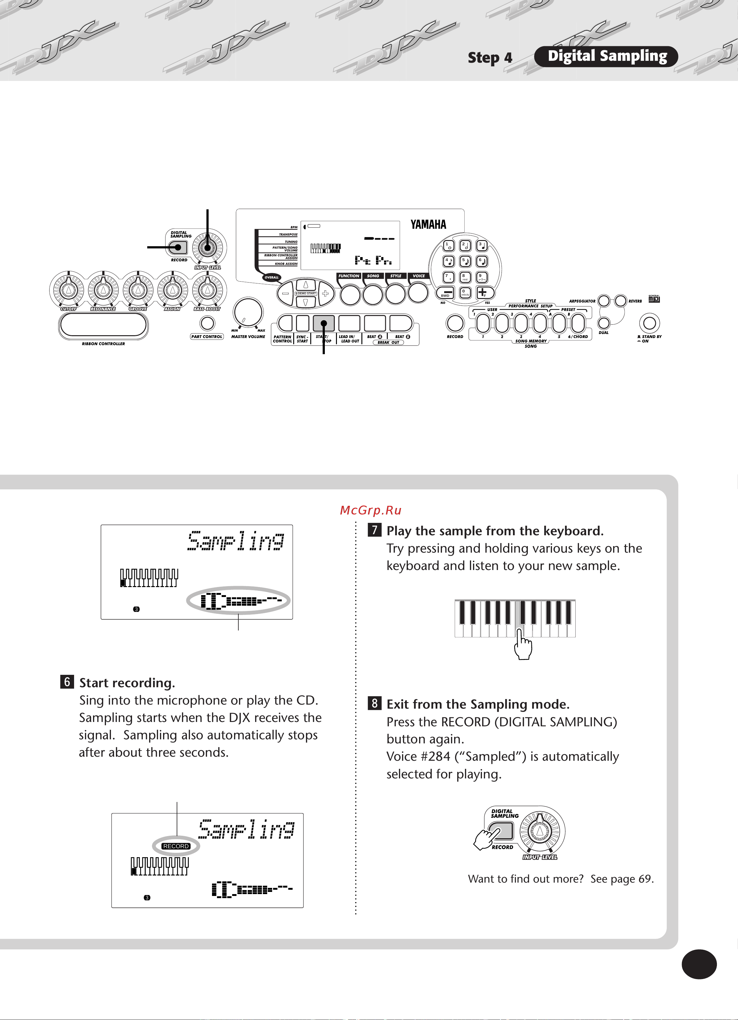 Yamaha DJX (PSR-D1) [17/120] Dd djx