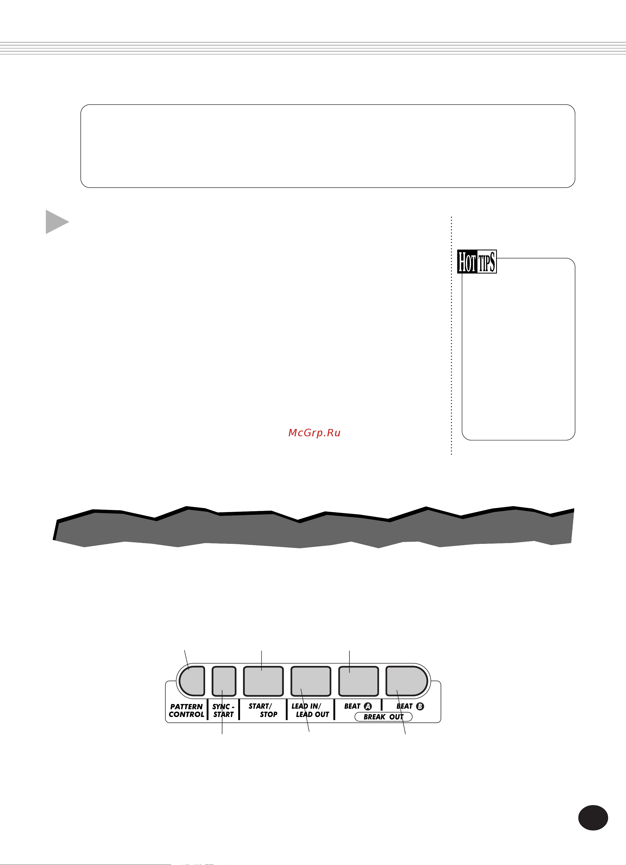 Yamaha DJX (PSR-D1) [47/120] Pattern controls
