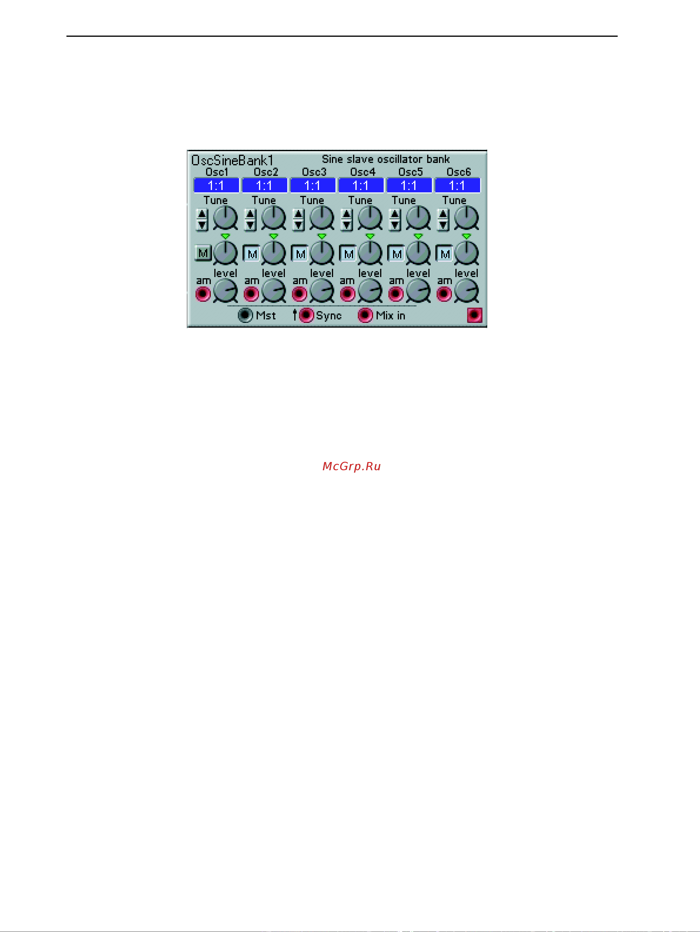 Clavia Nord Modular & Micro Modular V3 [120/232] Oscsinebank