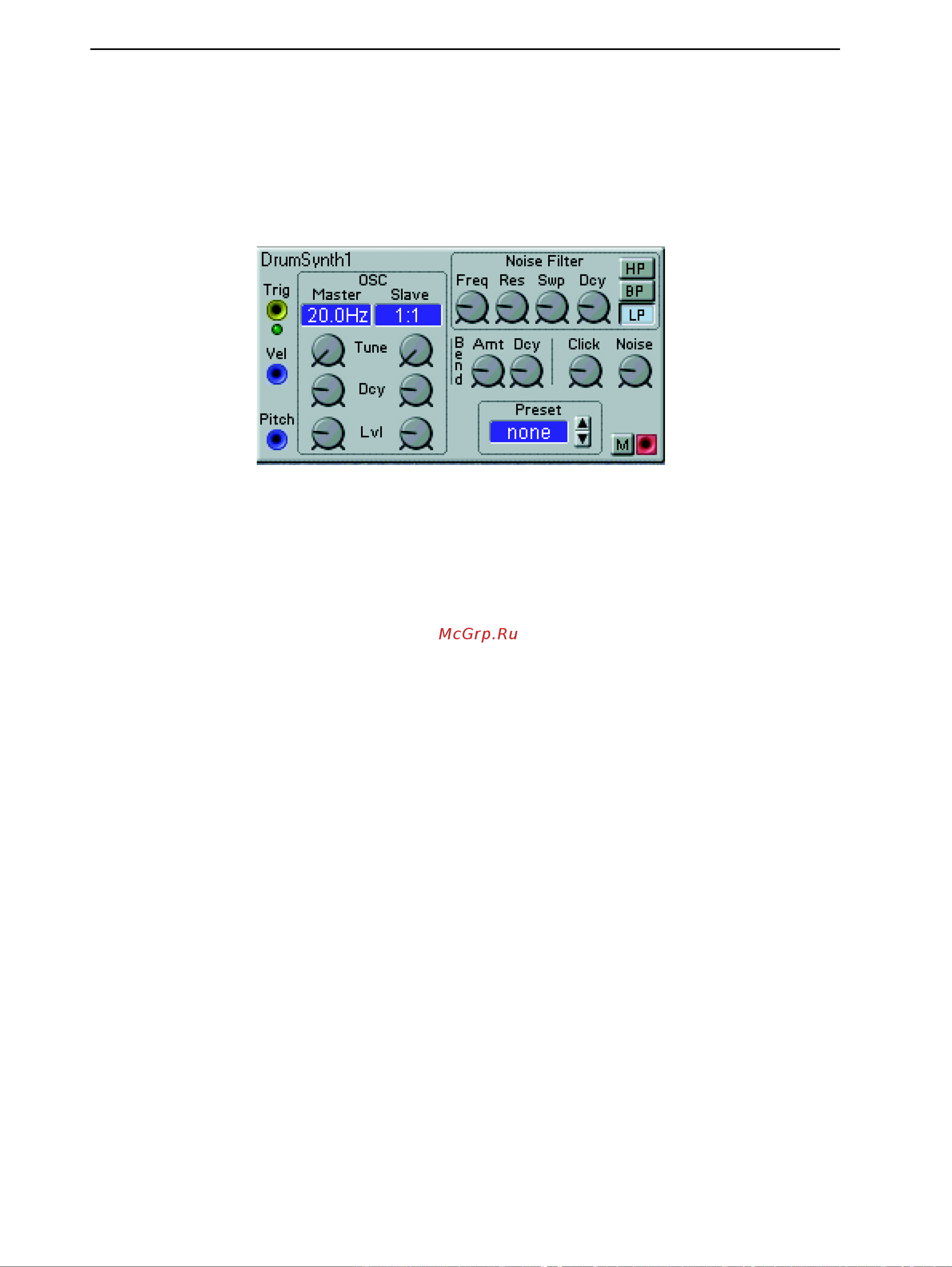 Clavia Nord Modular & Micro Modular V3 [124/232] Drumsynth