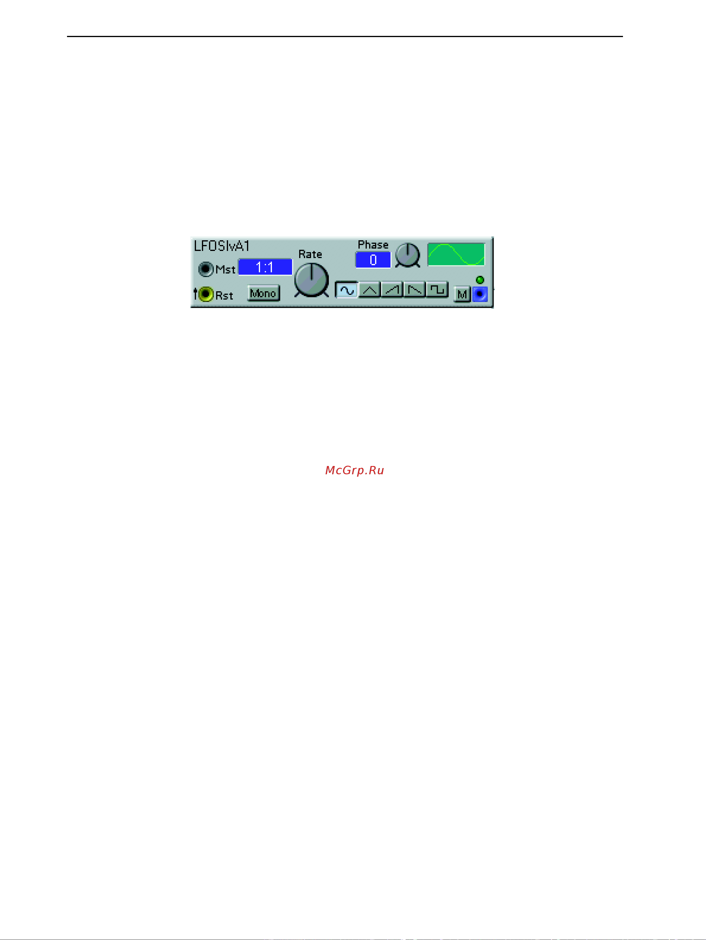 Clavia Nord Modular & Micro Modular V3 [130/232] A word about slave lfos