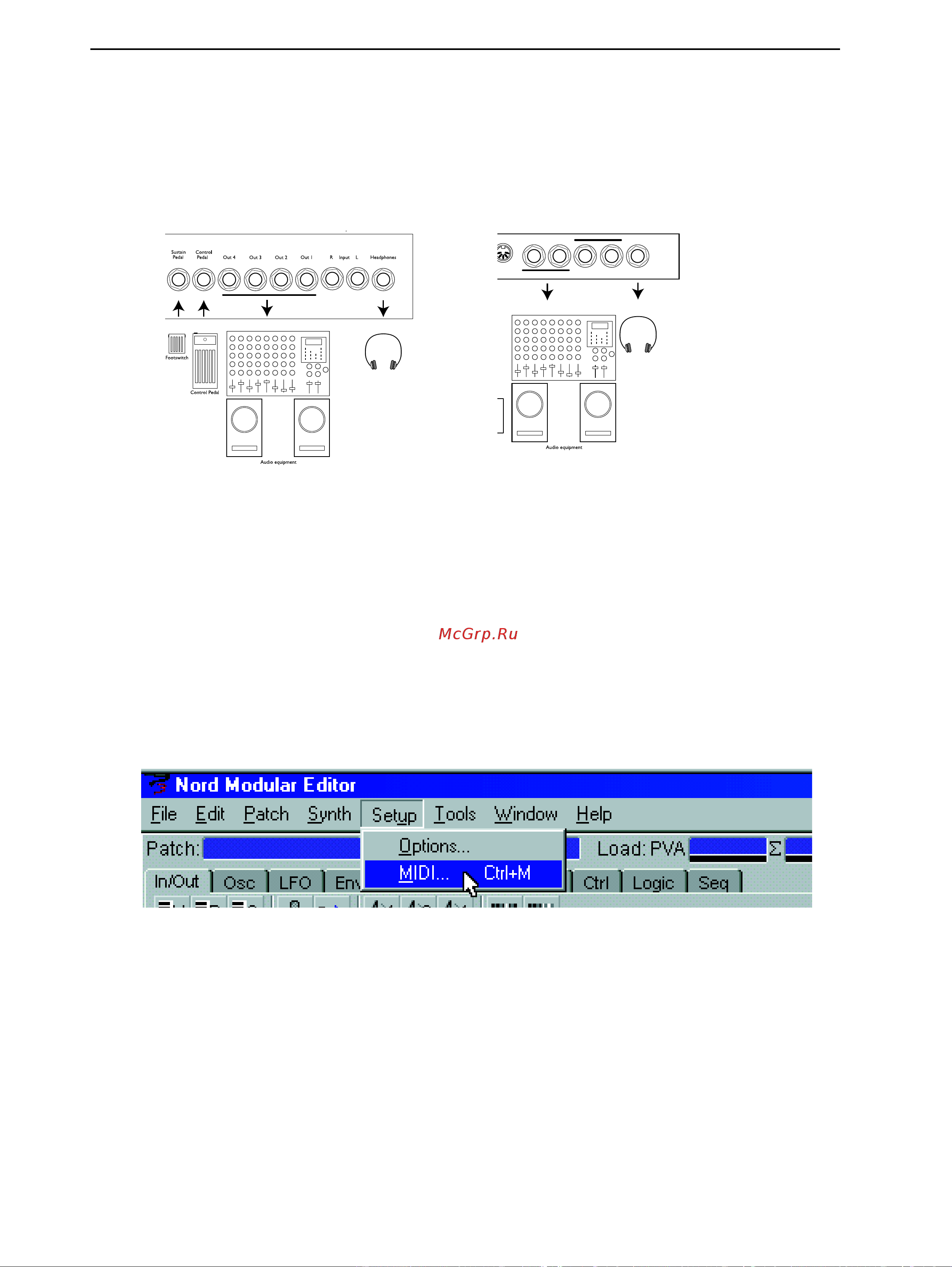 Clavia Nord Modular & Micro Modular V3 [16/232] Sound system