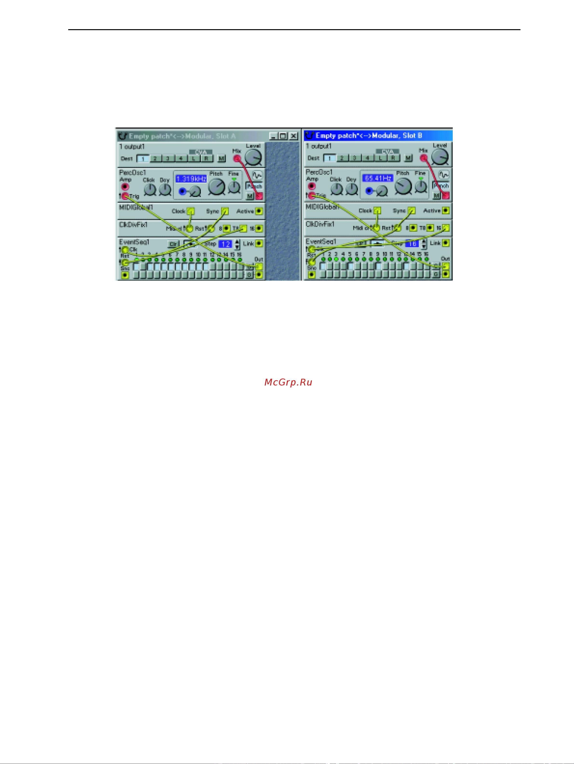 Clavia Nord Modular & Micro Modular V3 [197/232] Nord modular v3 7 module reference sequencer group