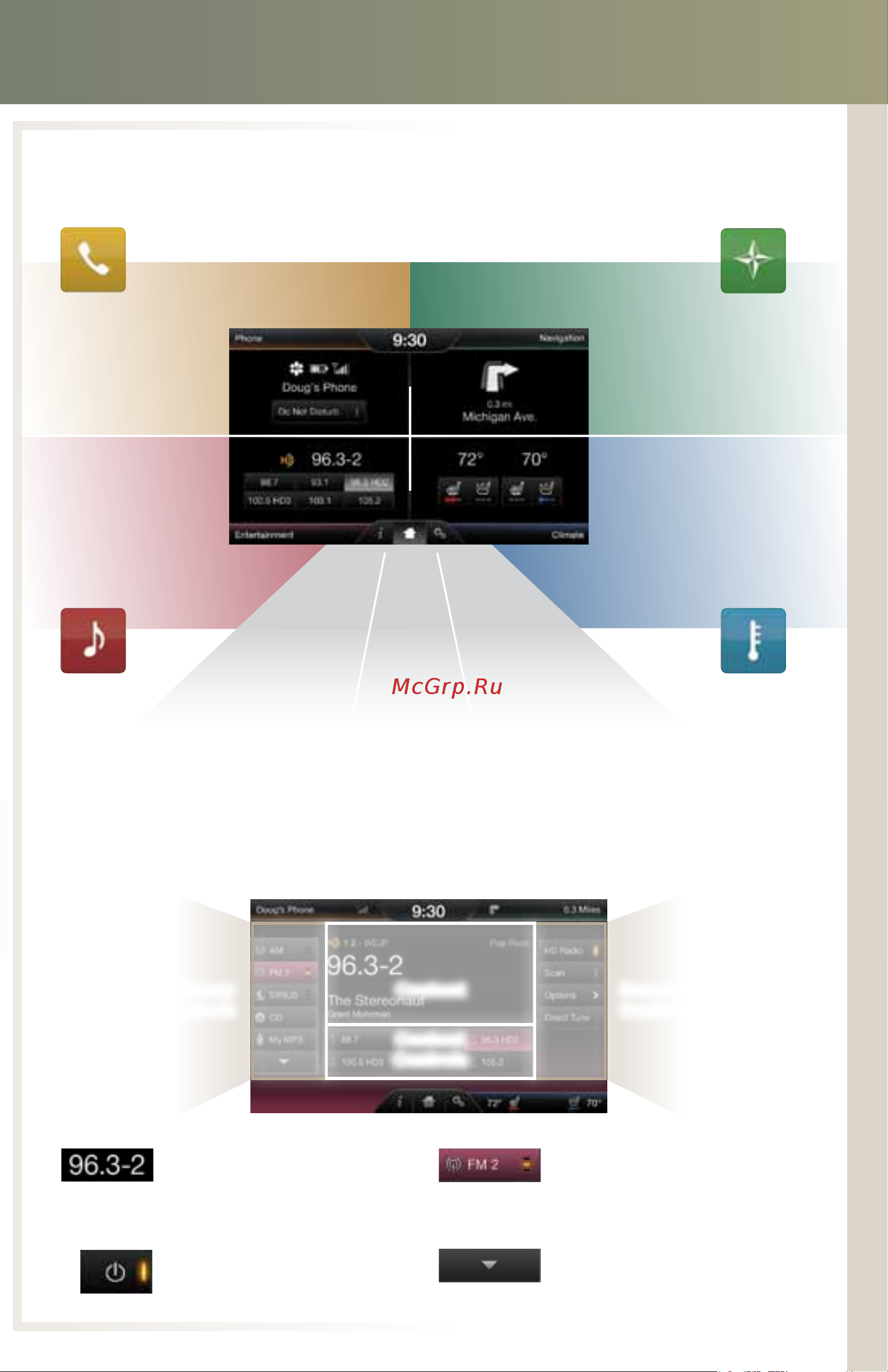 Lincoln MKX (2012) Navigation System [3/12] Consistentcontrols