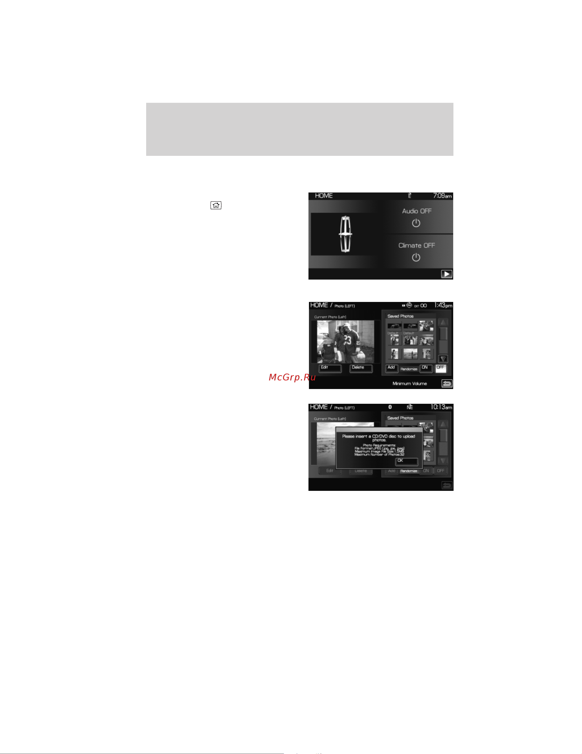 Lincoln MKT (2012) [36/437] Entertainment systems