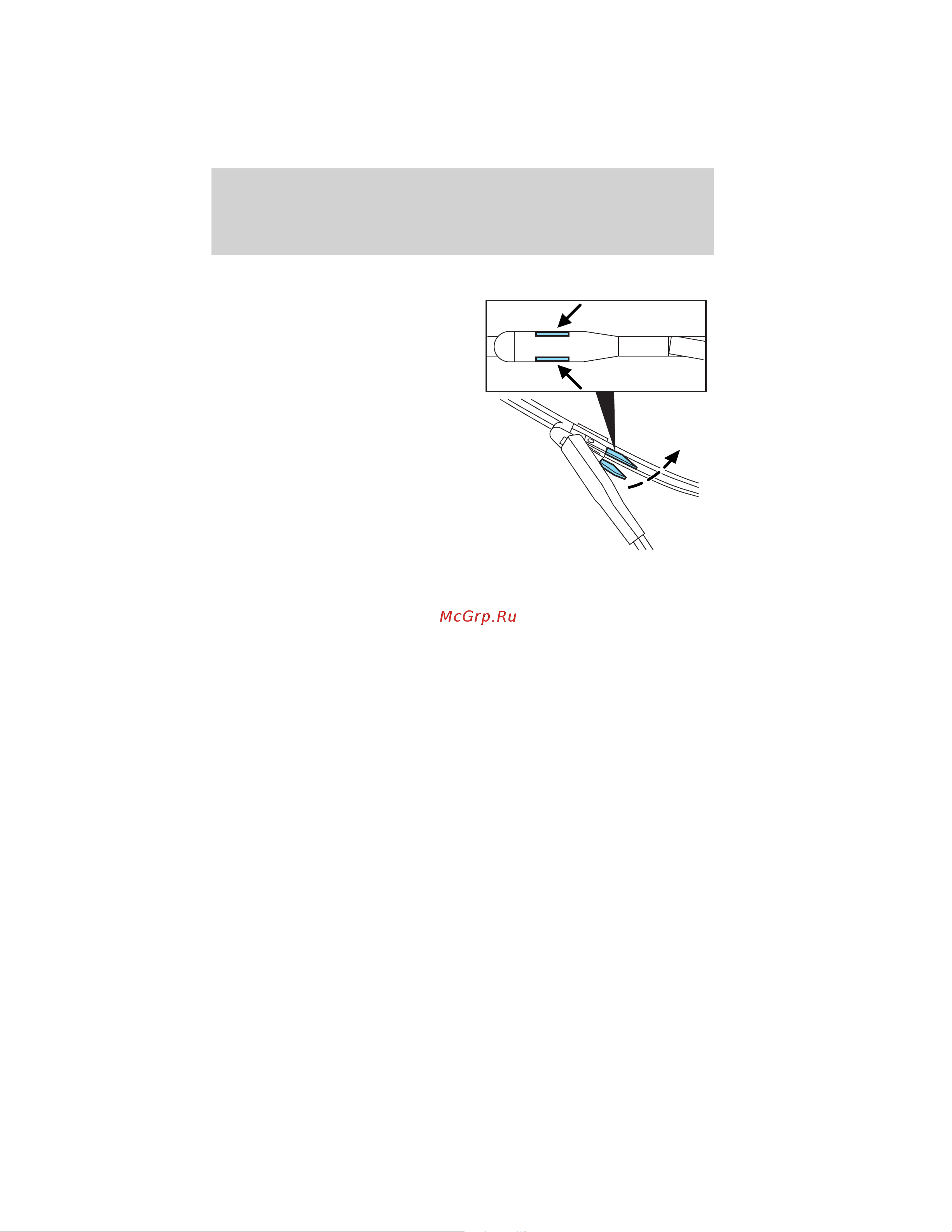 Lincoln MKT (2012) [361/437] Changing the wiper blades