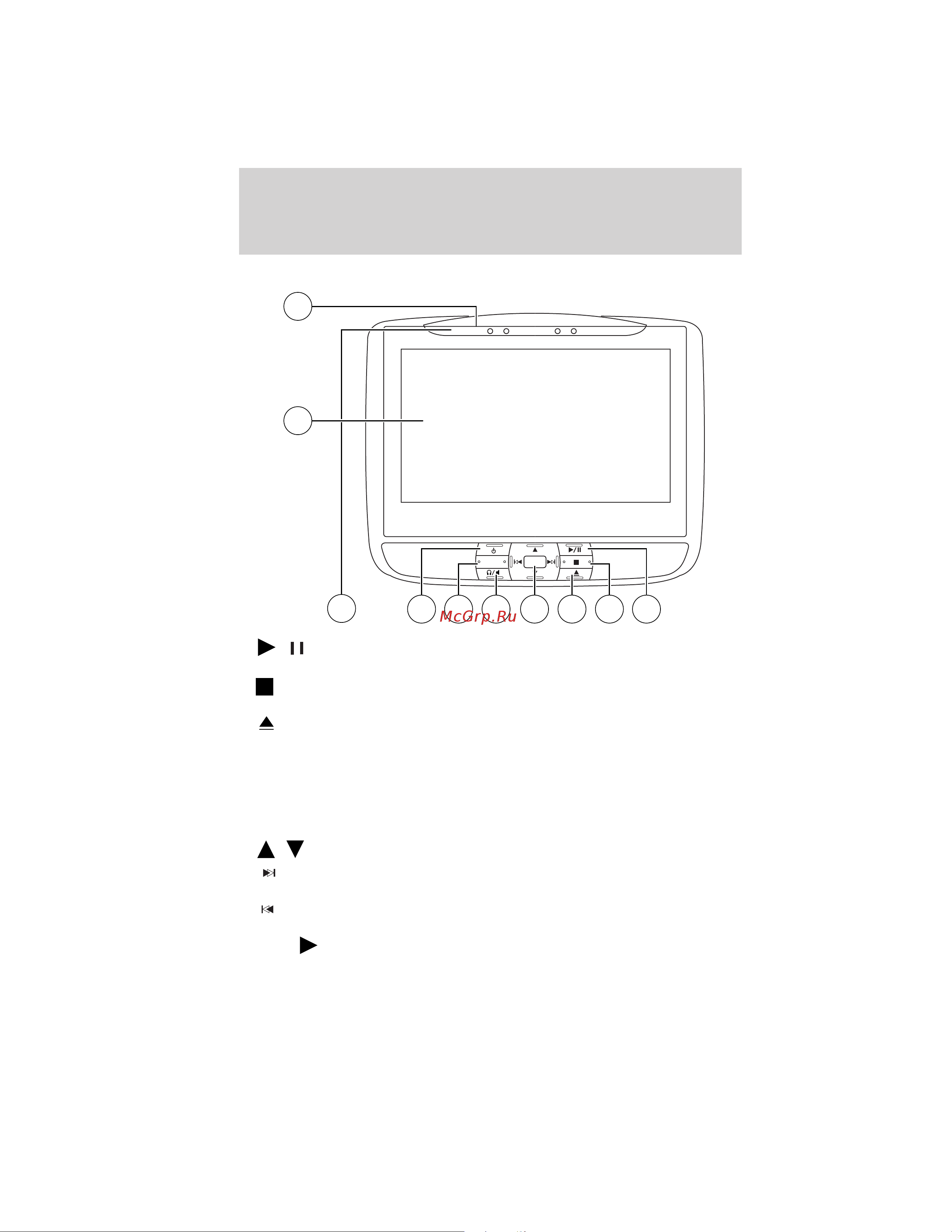 Lincoln MKT (2012) [70/437] Dvd player controls