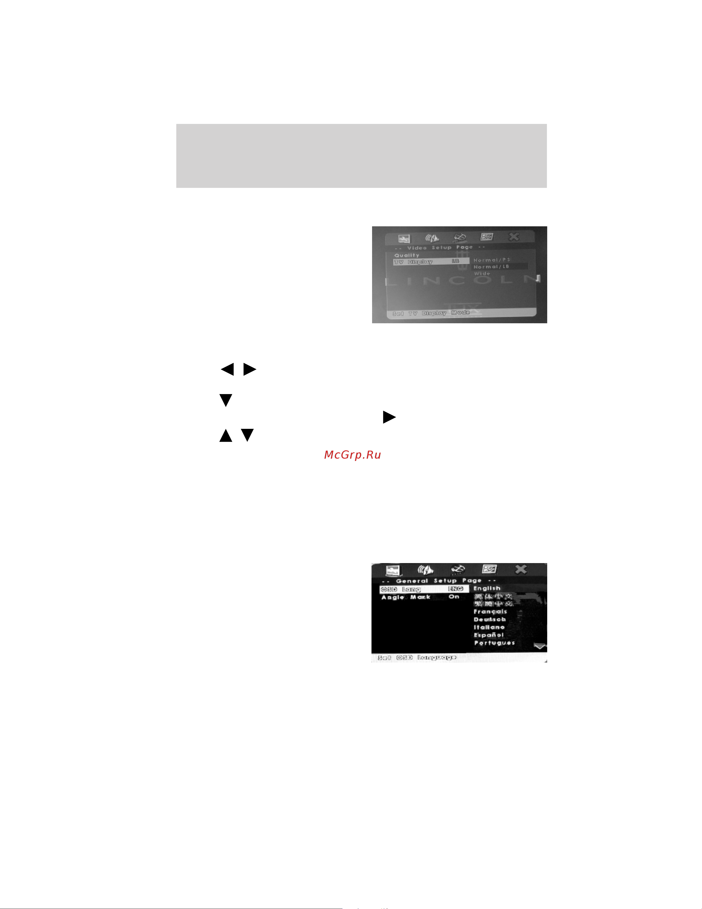 Lincoln MKT (2012) [80/437] Aspect ratio tv display type