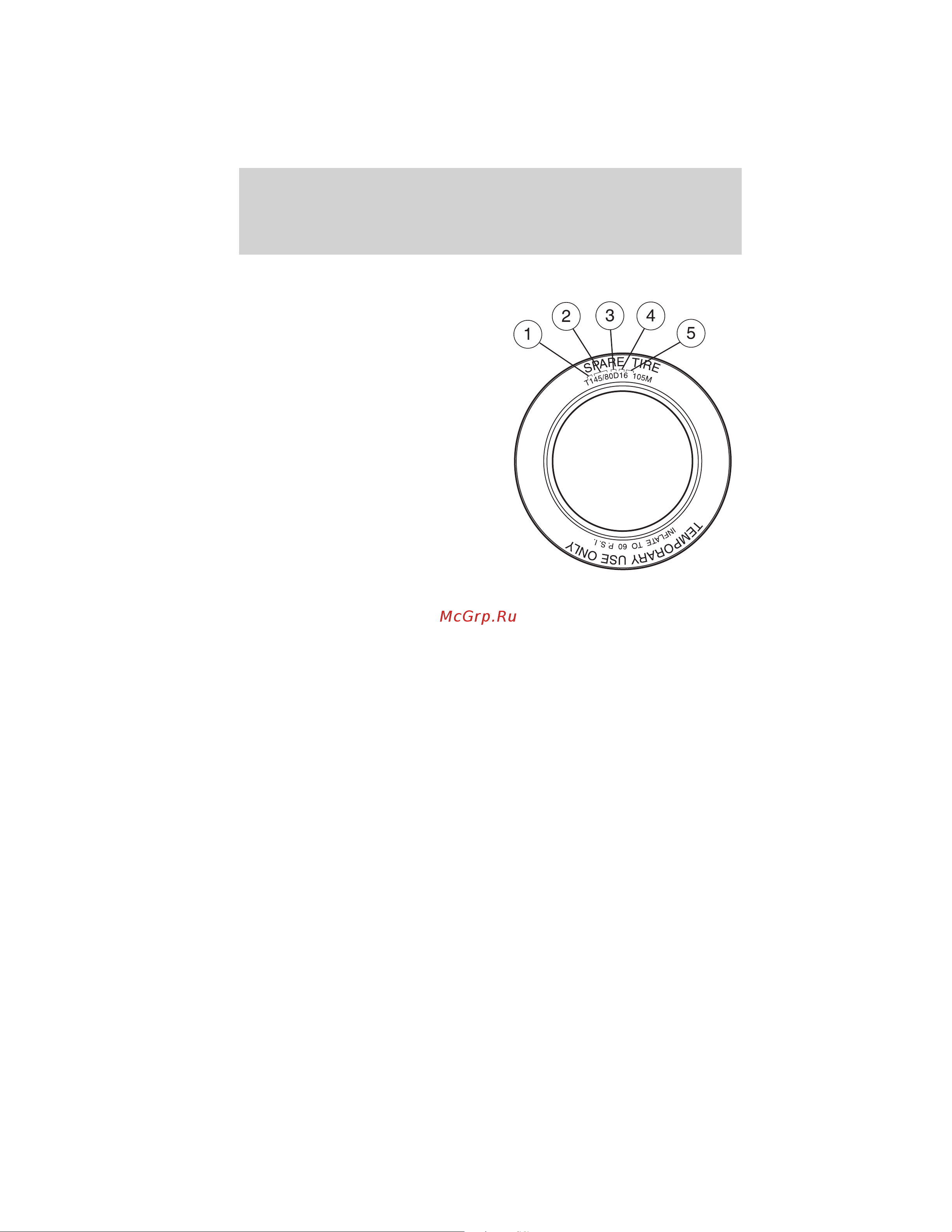 Lincoln MKZ Hybrid (2012) [208/349] Location of the tire label