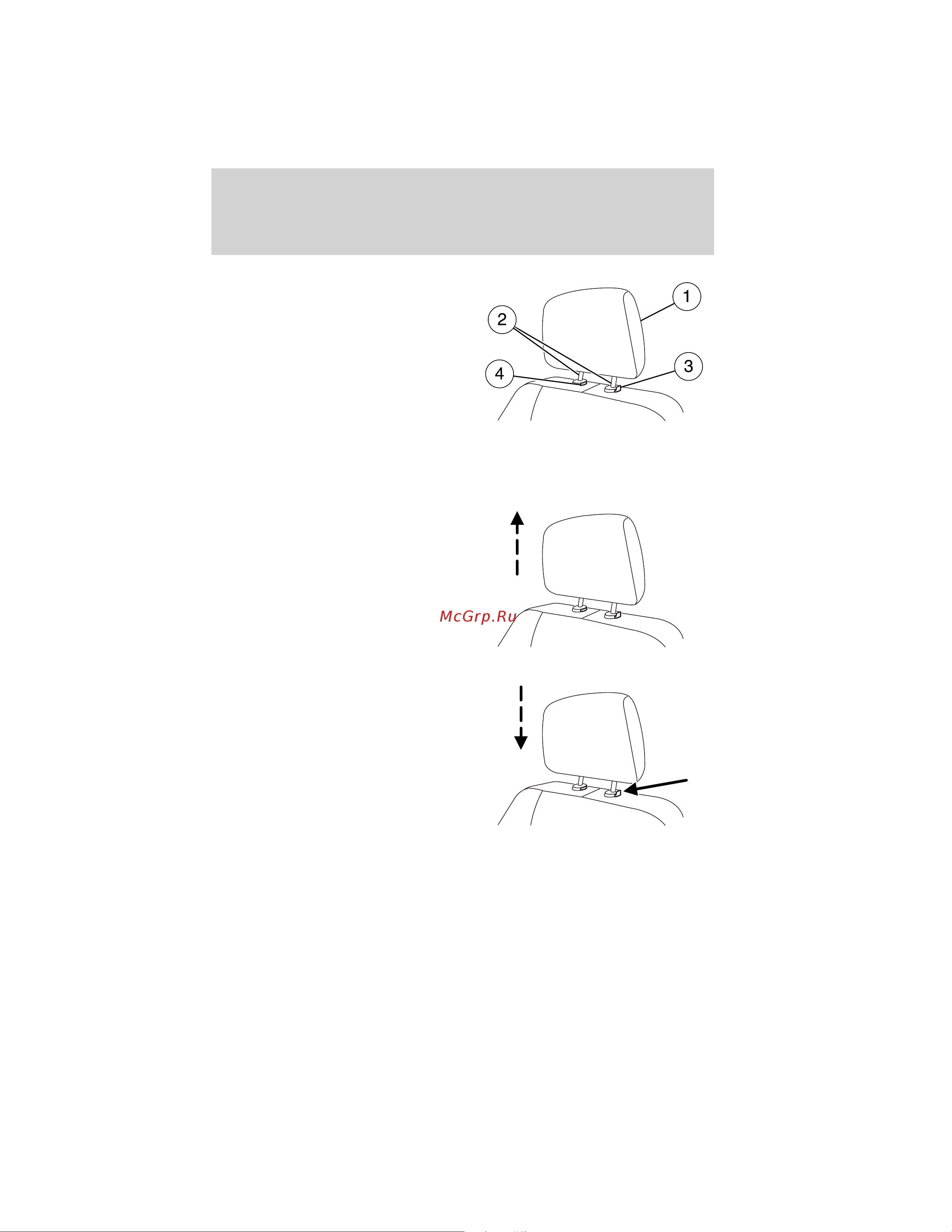 Lincoln Navigator L (2012) [123/381] Seating and safety restraints