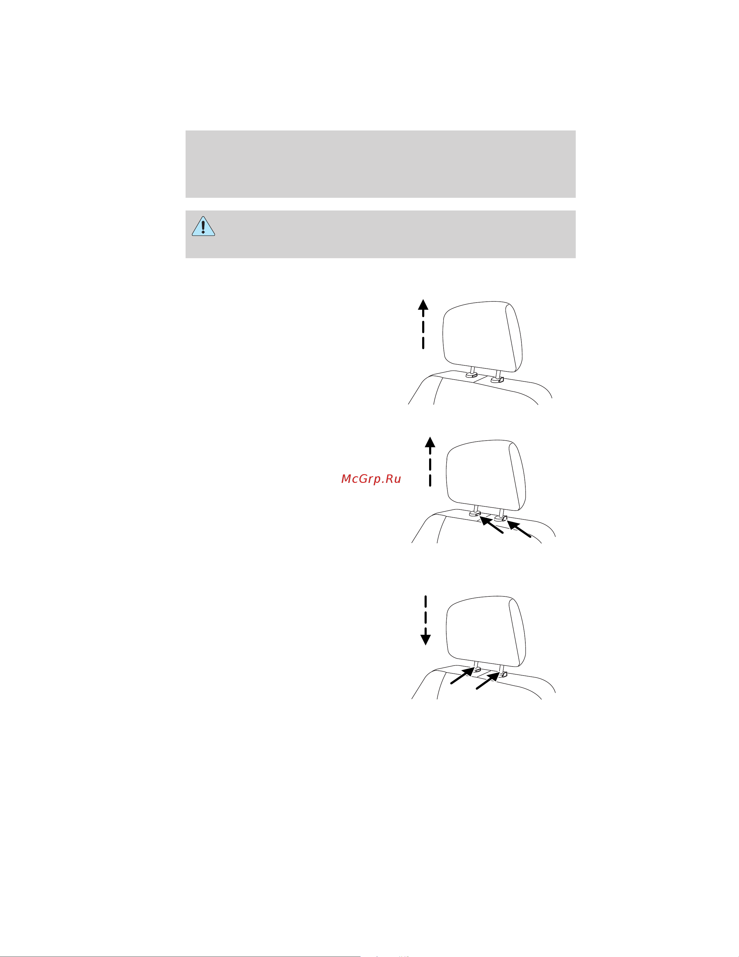 Lincoln Navigator L (2012) [124/381] Seating and safety restraints