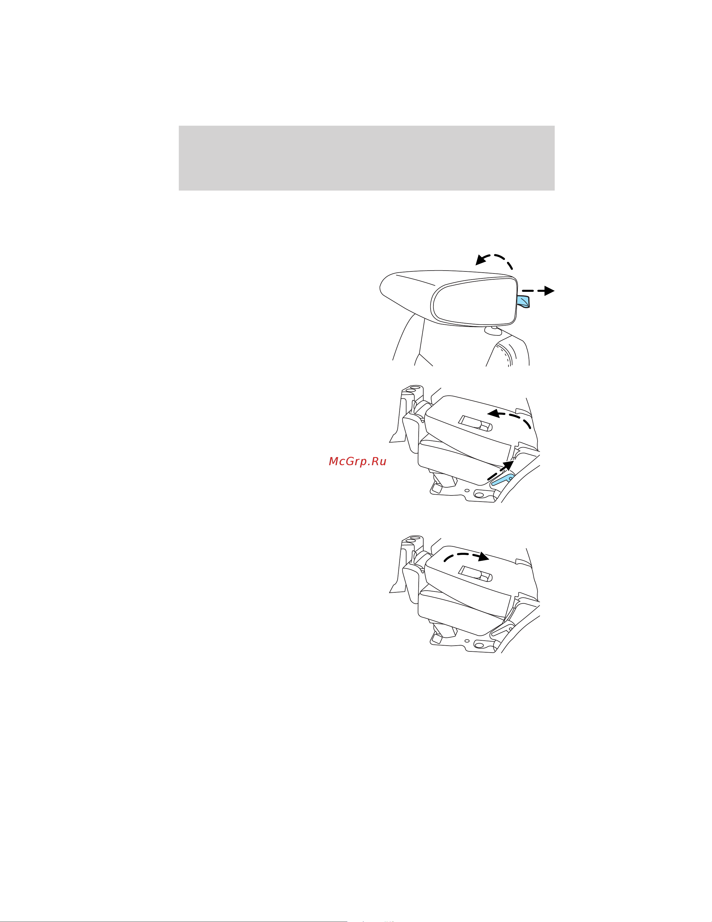Lincoln Navigator L (2012) [132/381] Seating and safety restraints