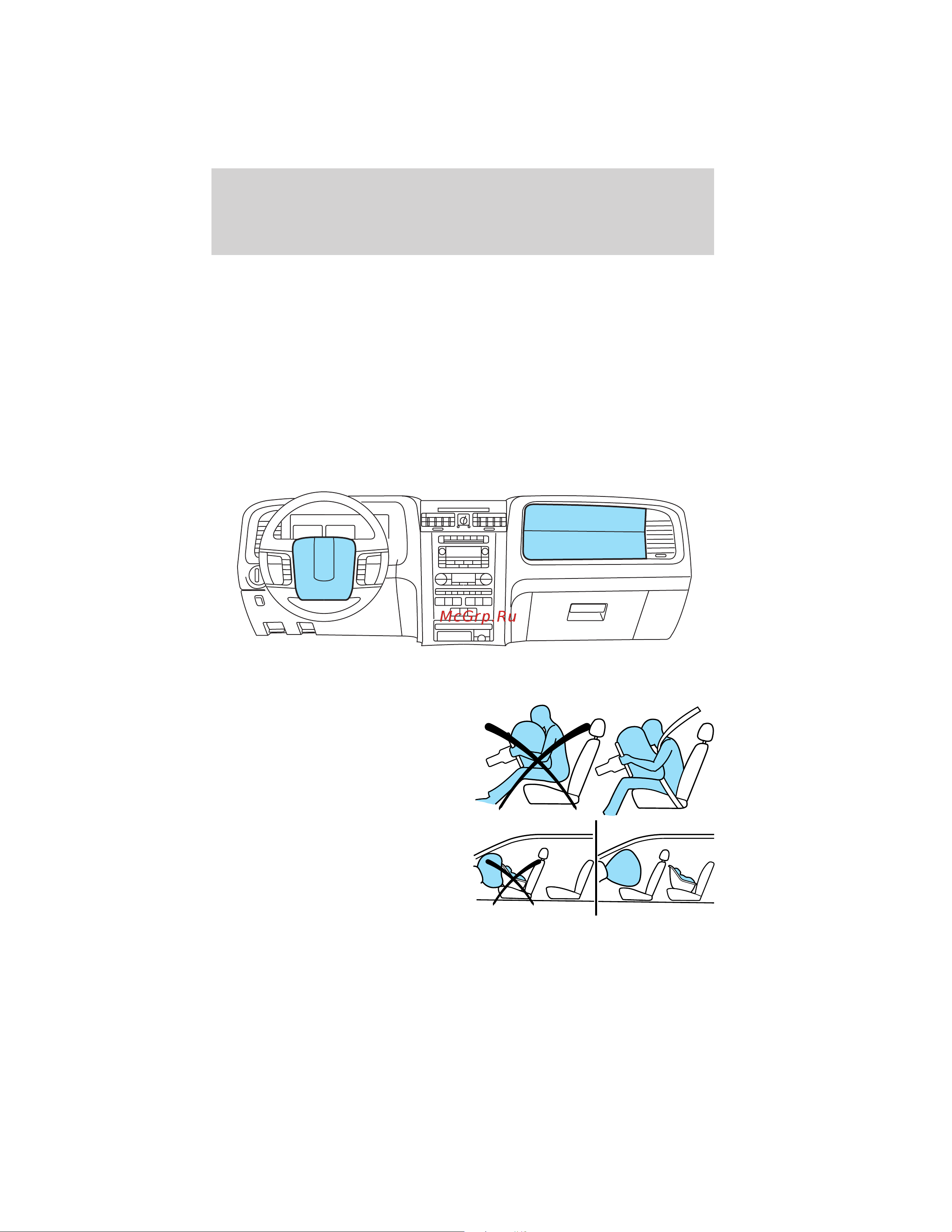 Lincoln Navigator L (2012) [155/381] Important srs precautions