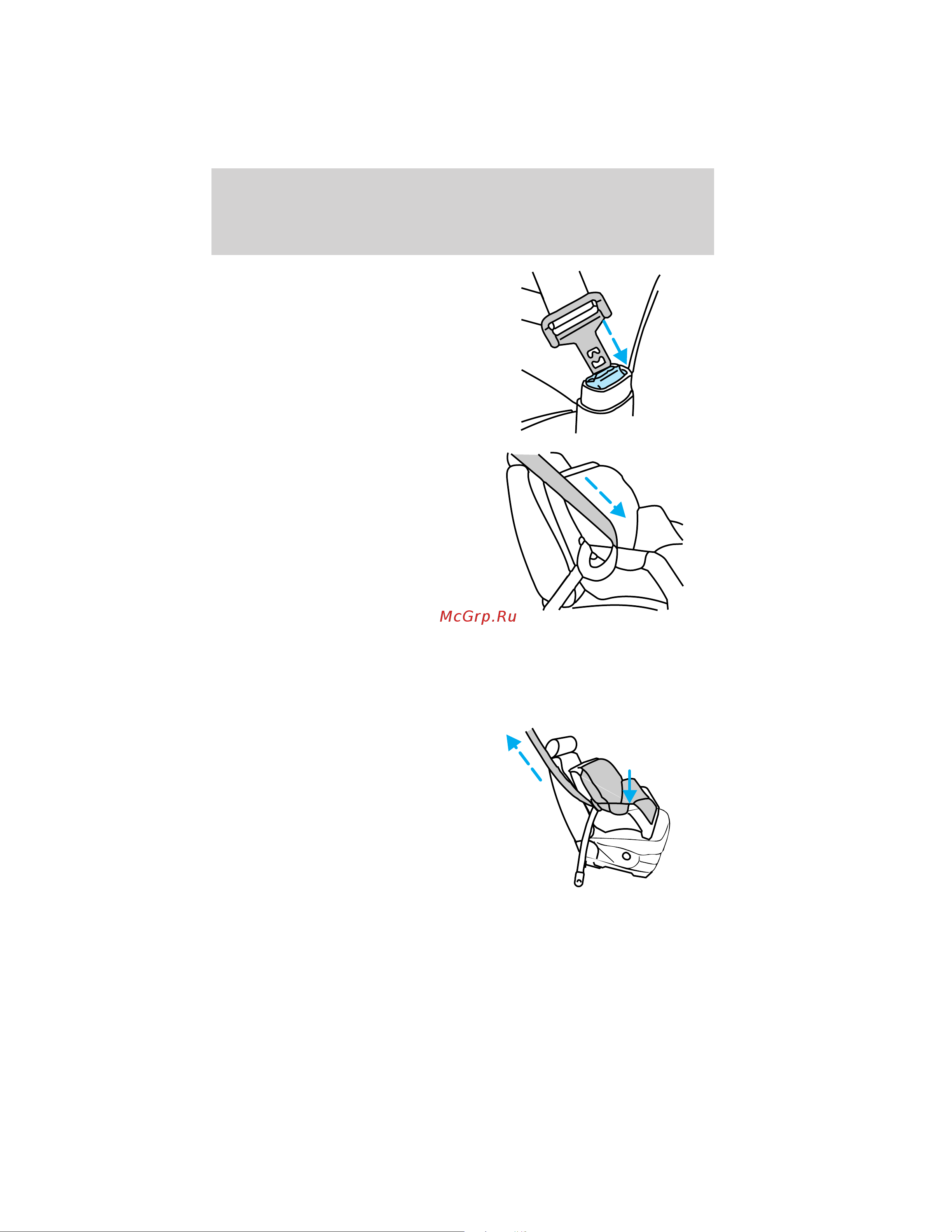 Lincoln Navigator L (2012) [173/381] Seating and safety restraints