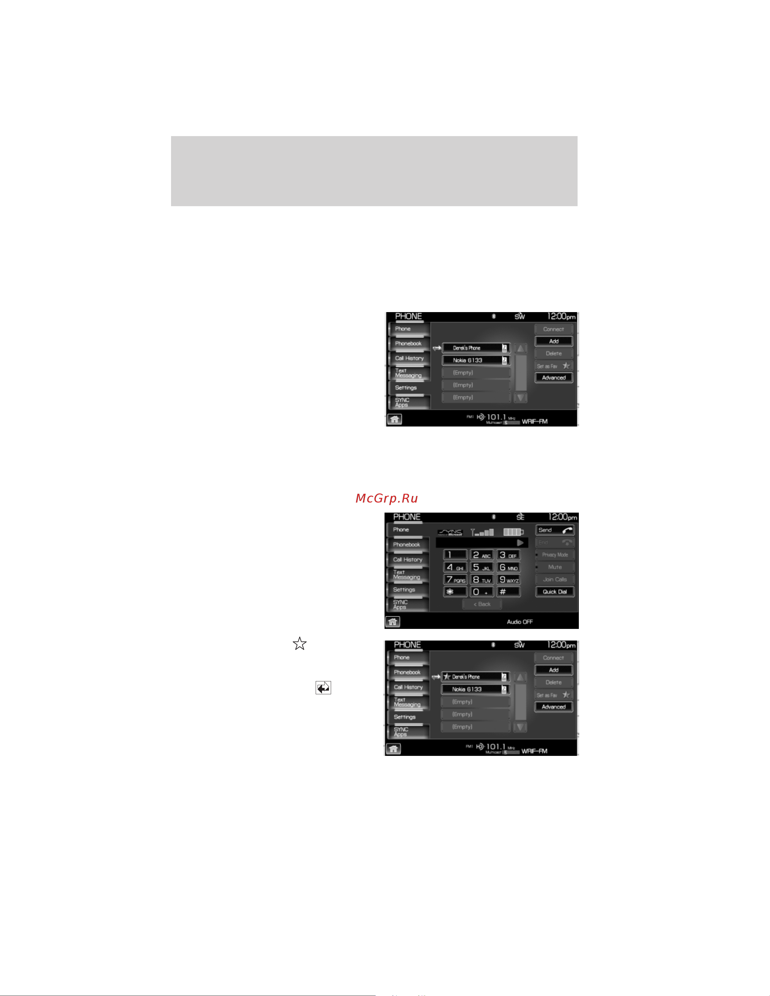 Lincoln Navigator L (2012) Navigation System [139/200] Deleting a phone from sync