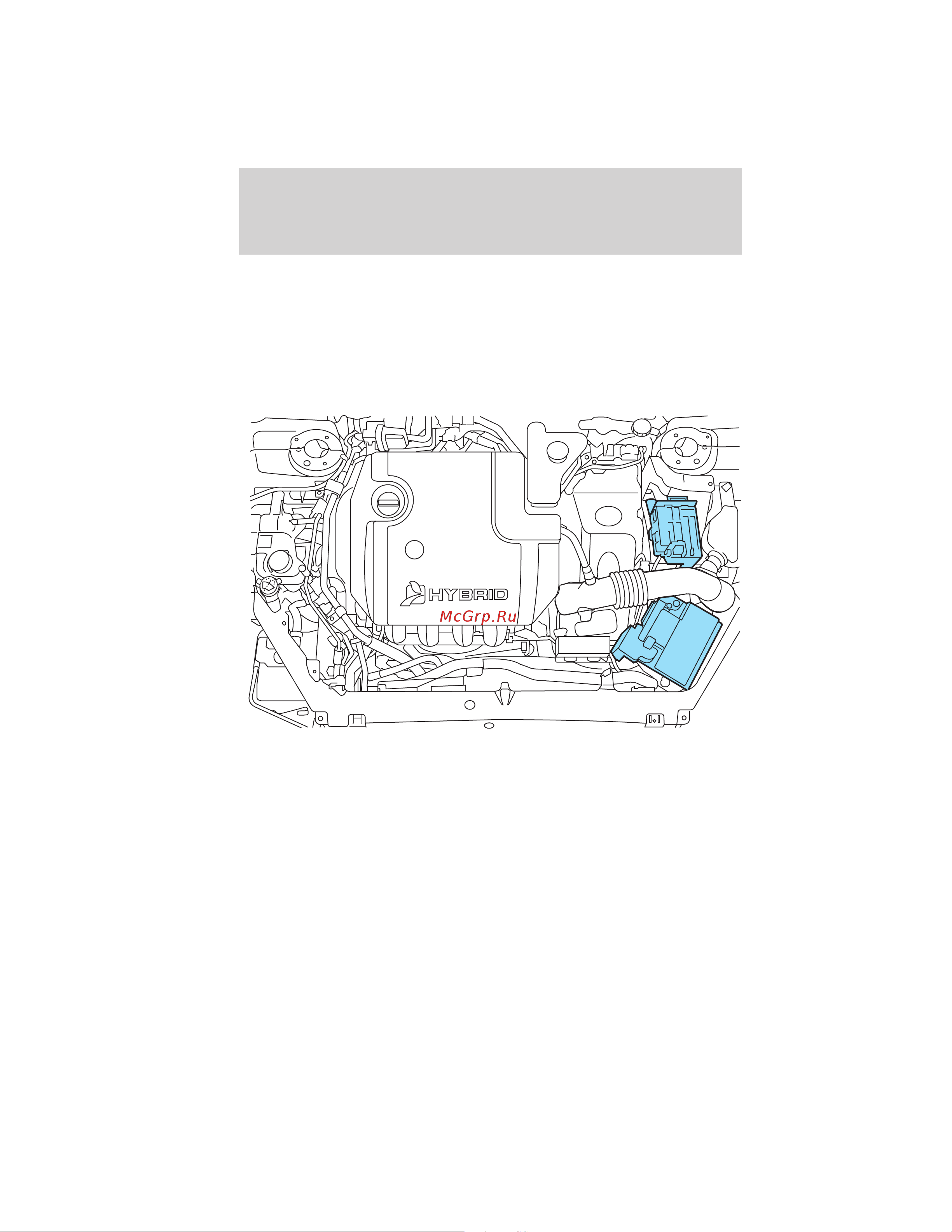 Lincoln MKZ Hybrid (2011) [278/347] Plastic non painted exterior parts