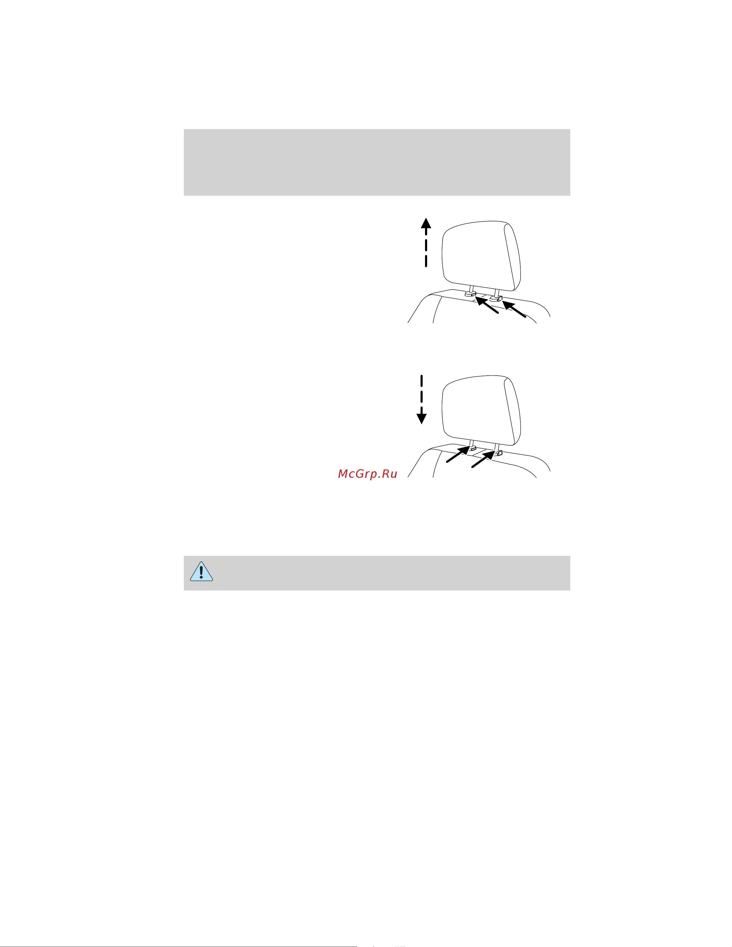 Lincoln Navigator (2011) [122/370] Seating and safety restraints