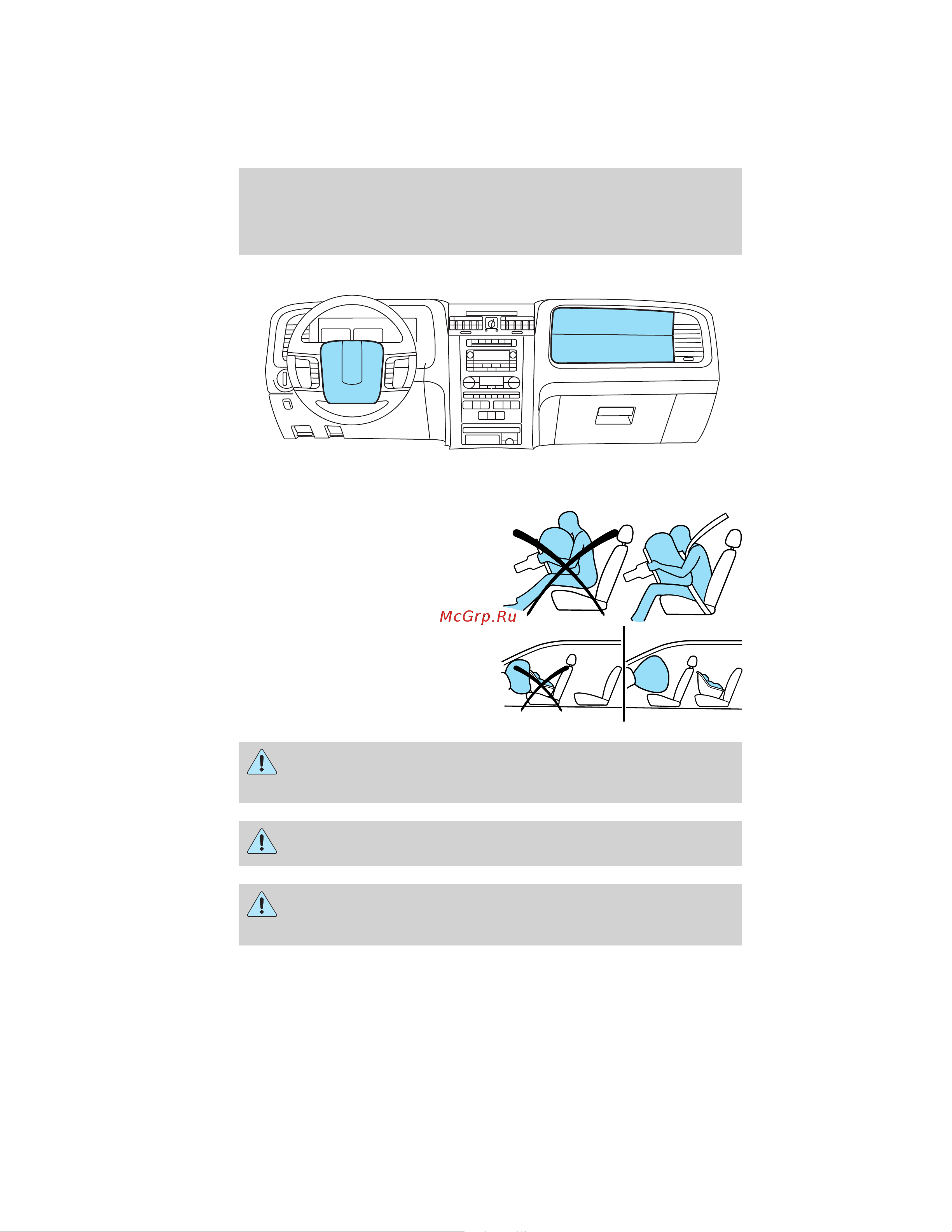 Lincoln Navigator (2011) [152/370] Important srs precautions