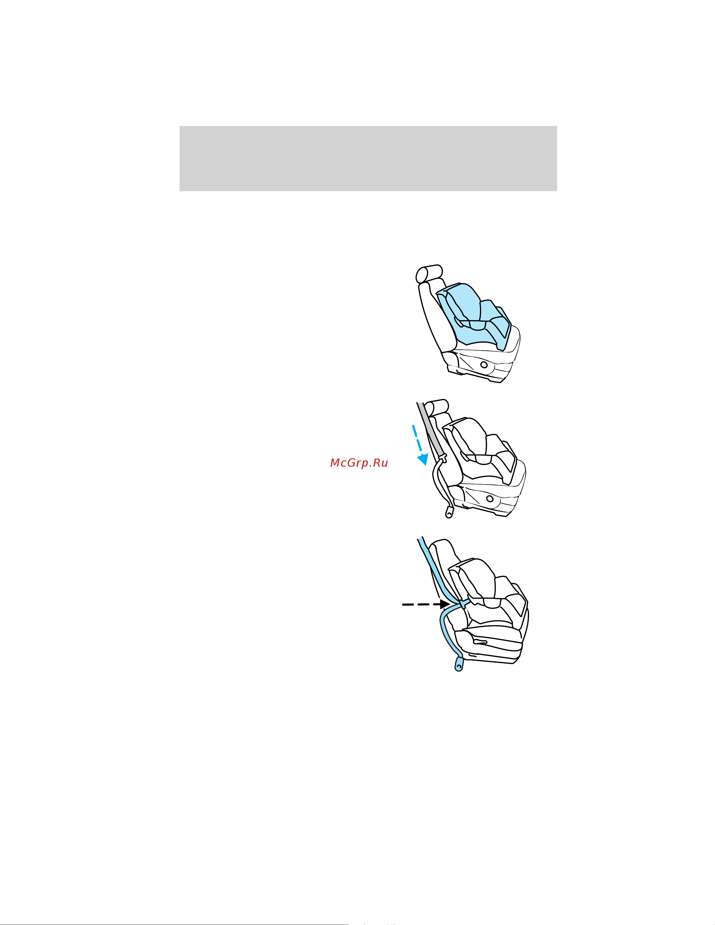 Lincoln Navigator (2011) [168/370] Seating and safety restraints