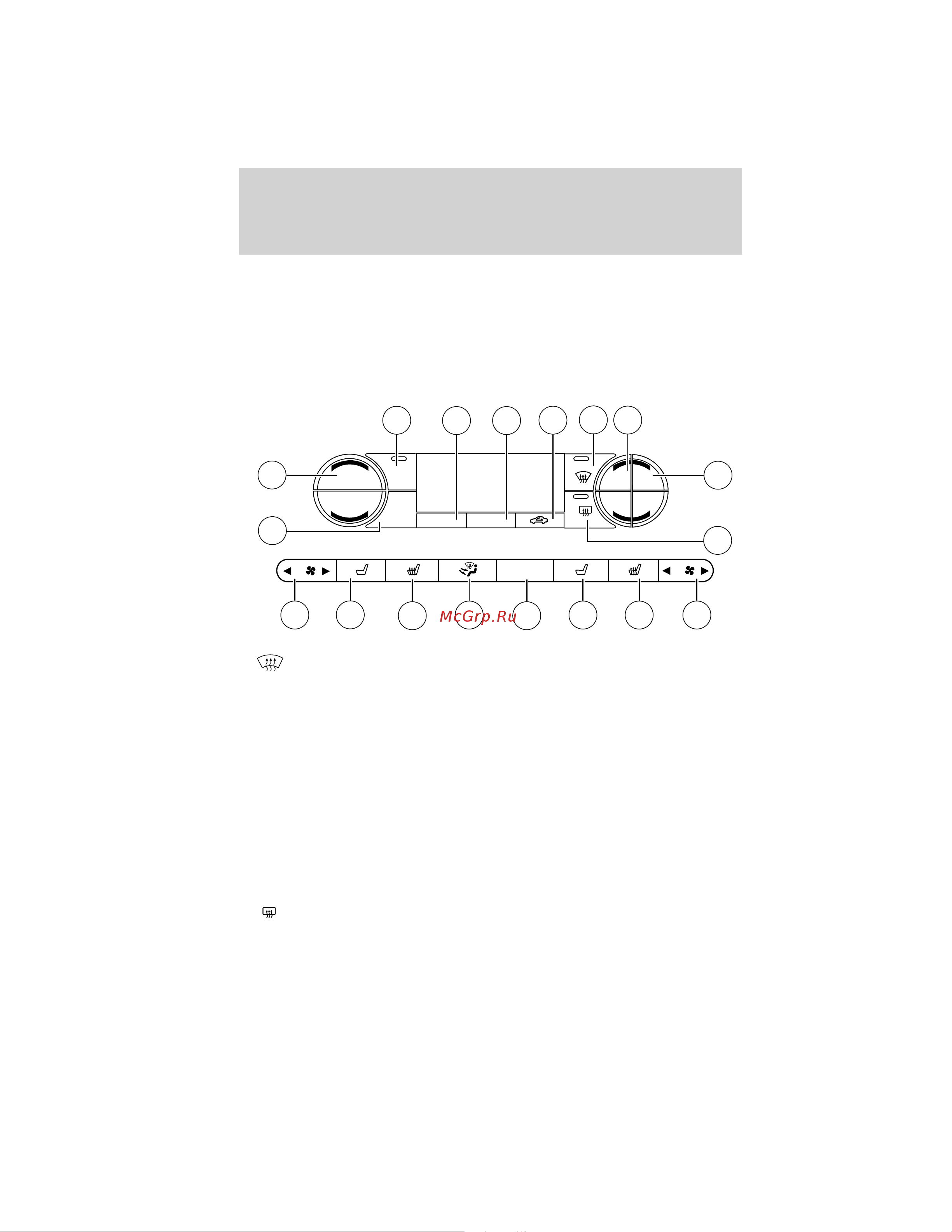 Lincoln Navigator (2011) [50/370] Climate controls