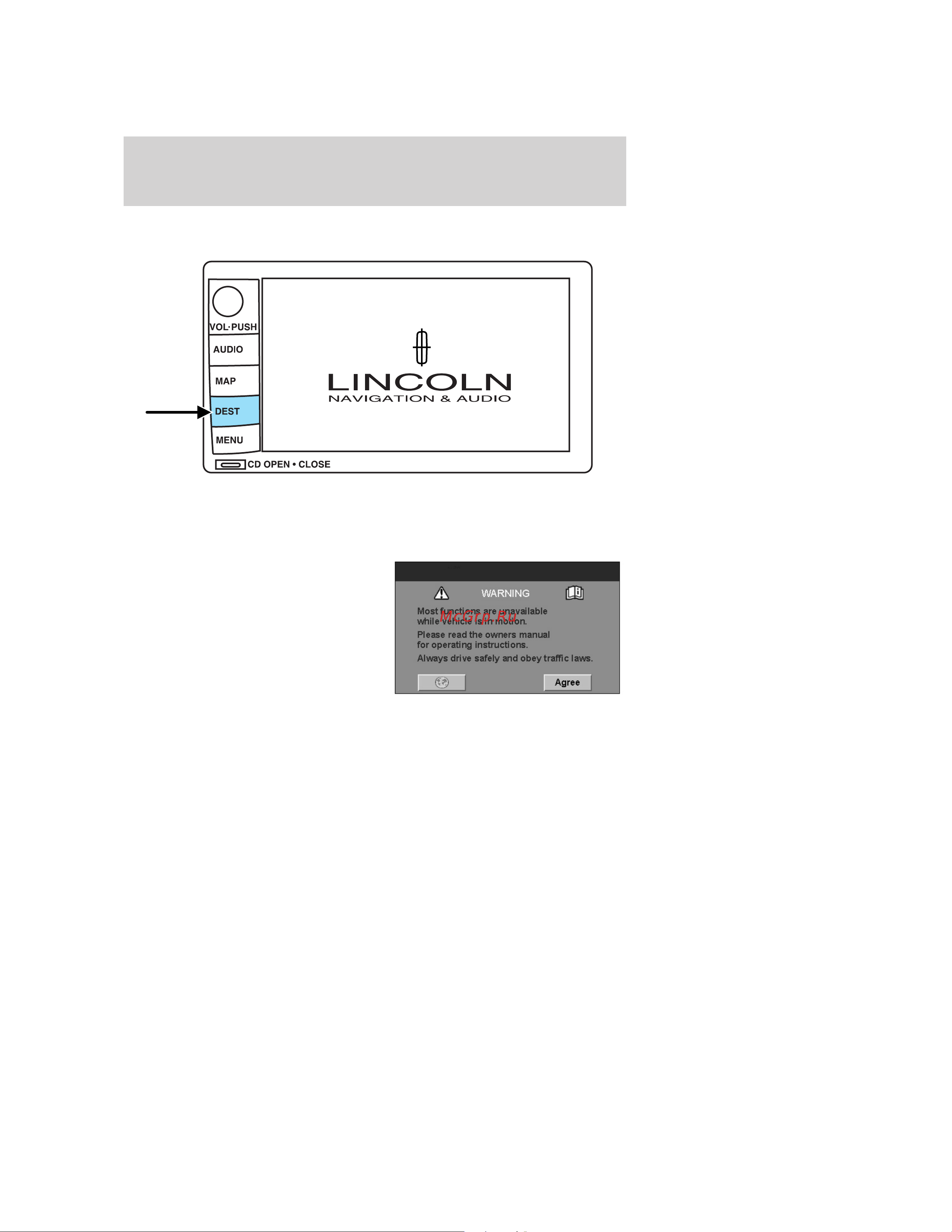 Lincoln LS (2004) [67/320] Entertainment systems