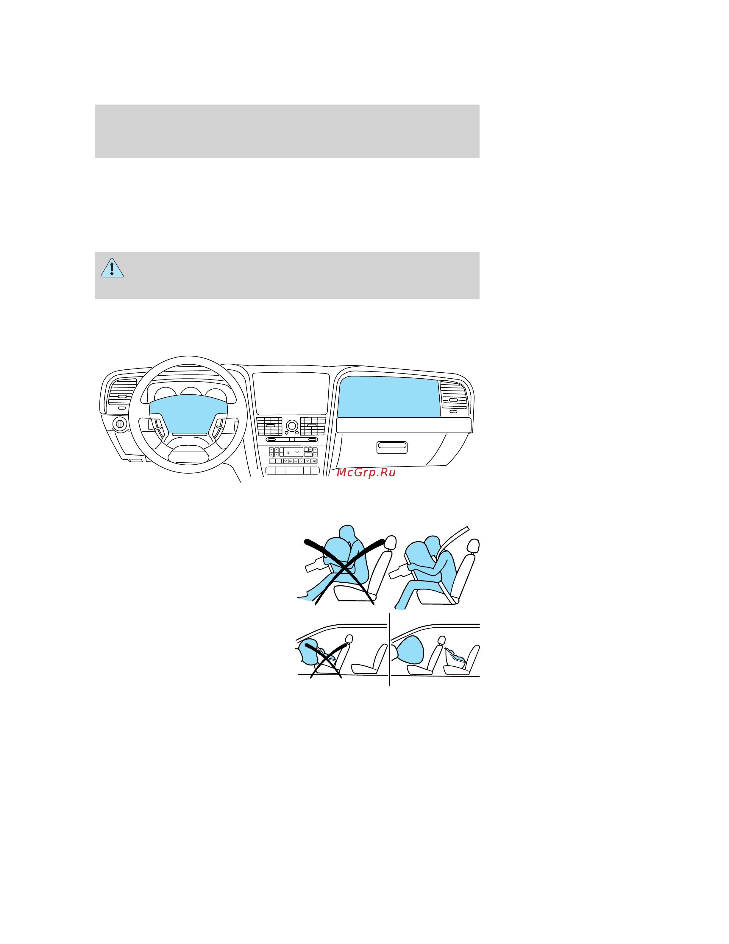 Lincoln Aviator (2004) [186/352] Seating and safety restraints