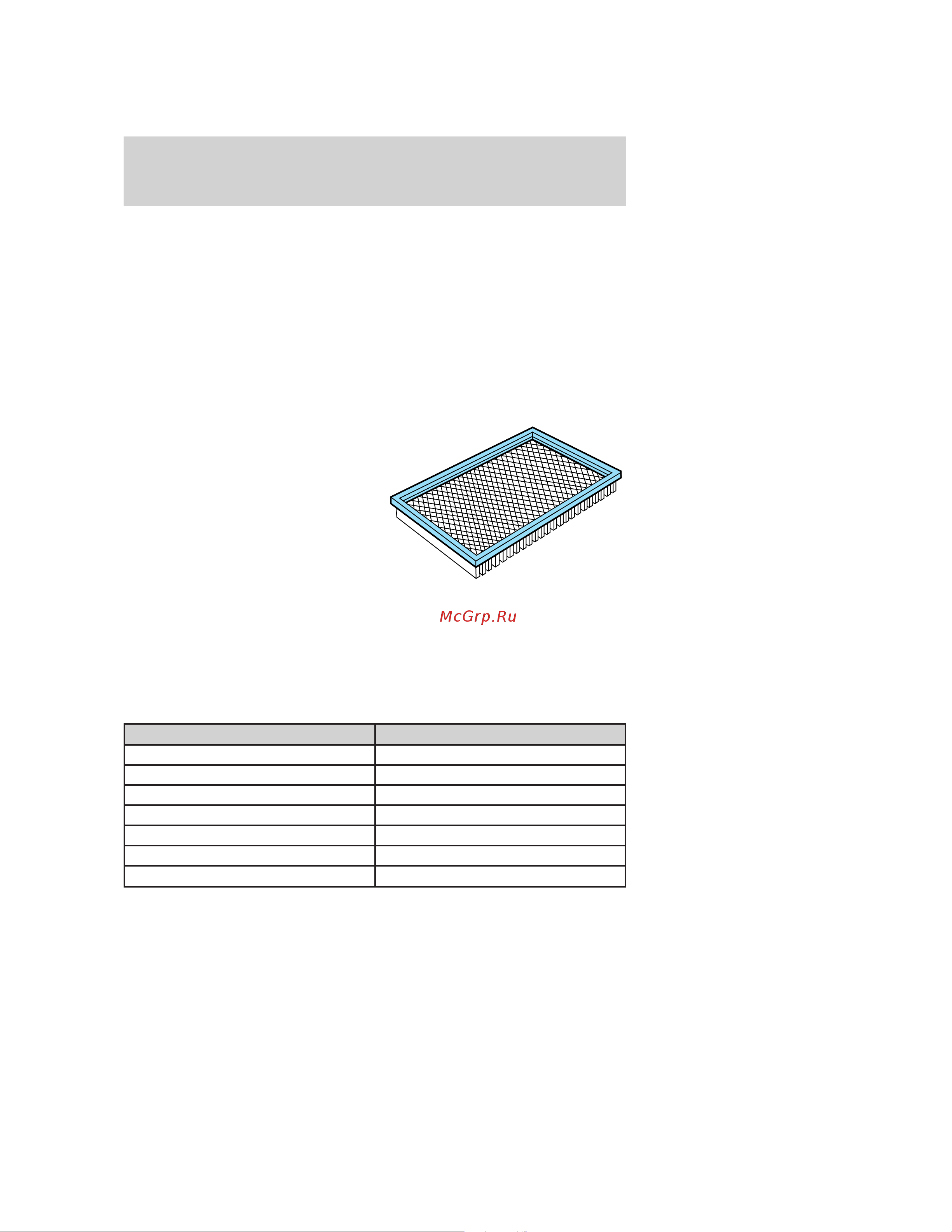 Lincoln Town Car (2005) [311/328] Changing the air filter element