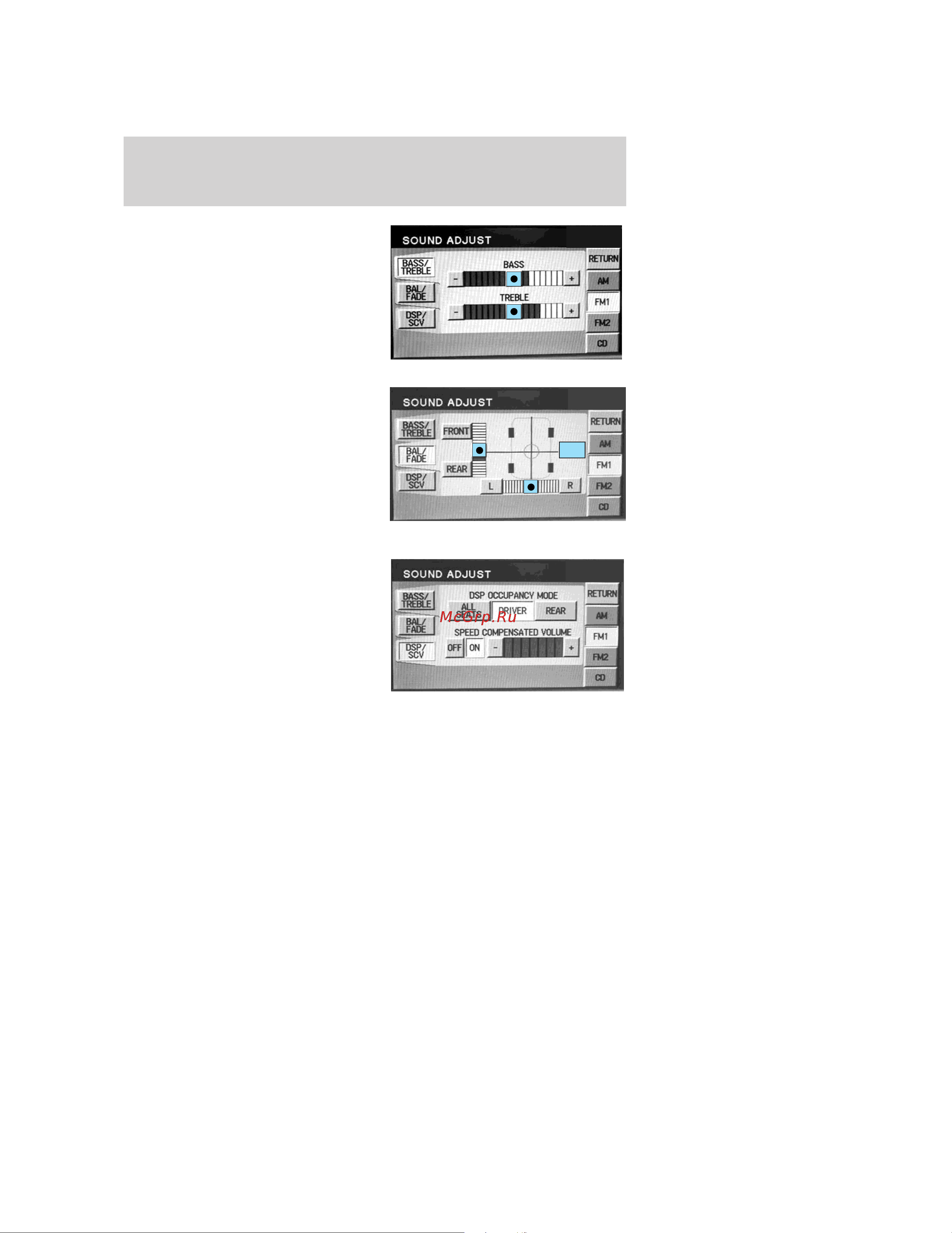 Lincoln Town Car (2005) [55/328] Setting memory preset stations