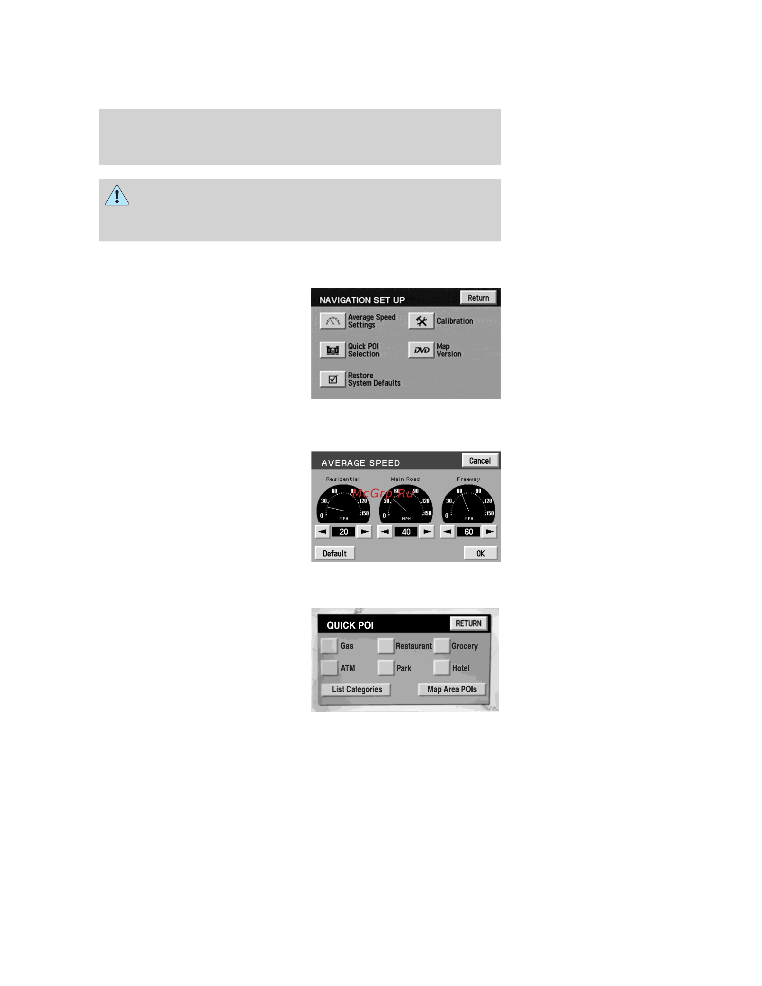 Lincoln Town Car (2005) [66/328] Navigation set up