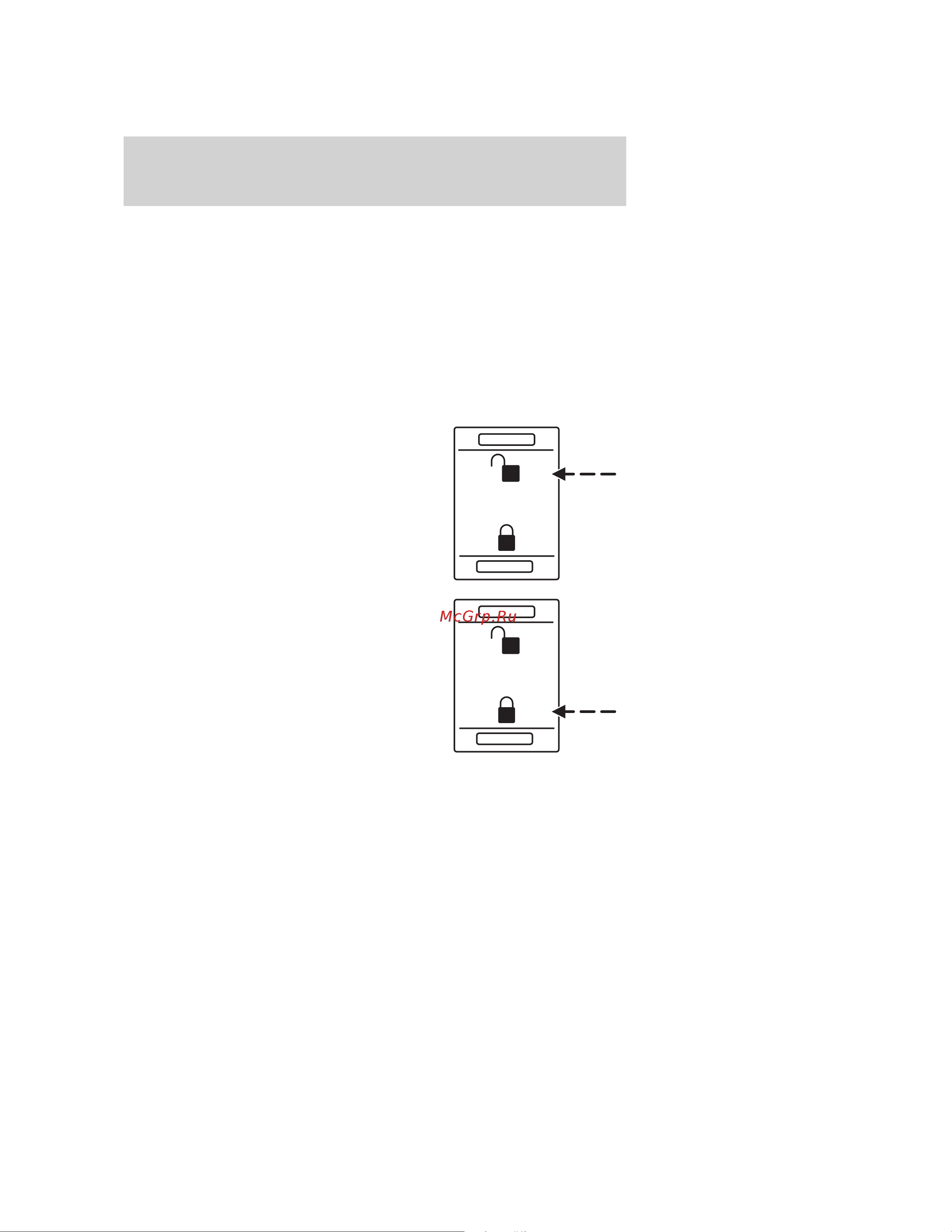 Lincoln Navigator (2004) [168/384] Locks and security