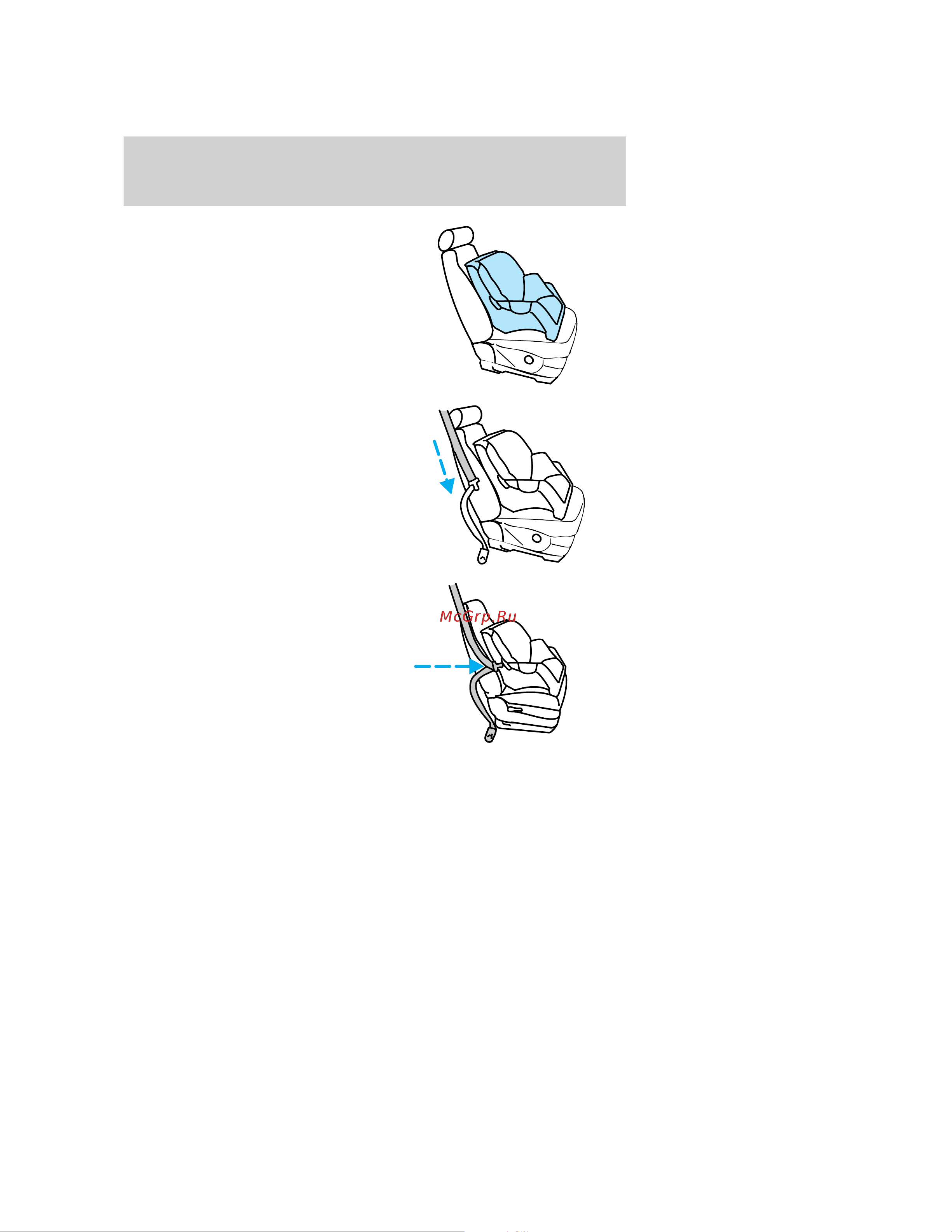 Lincoln Navigator (2004) [223/384] Seating and safety restraints