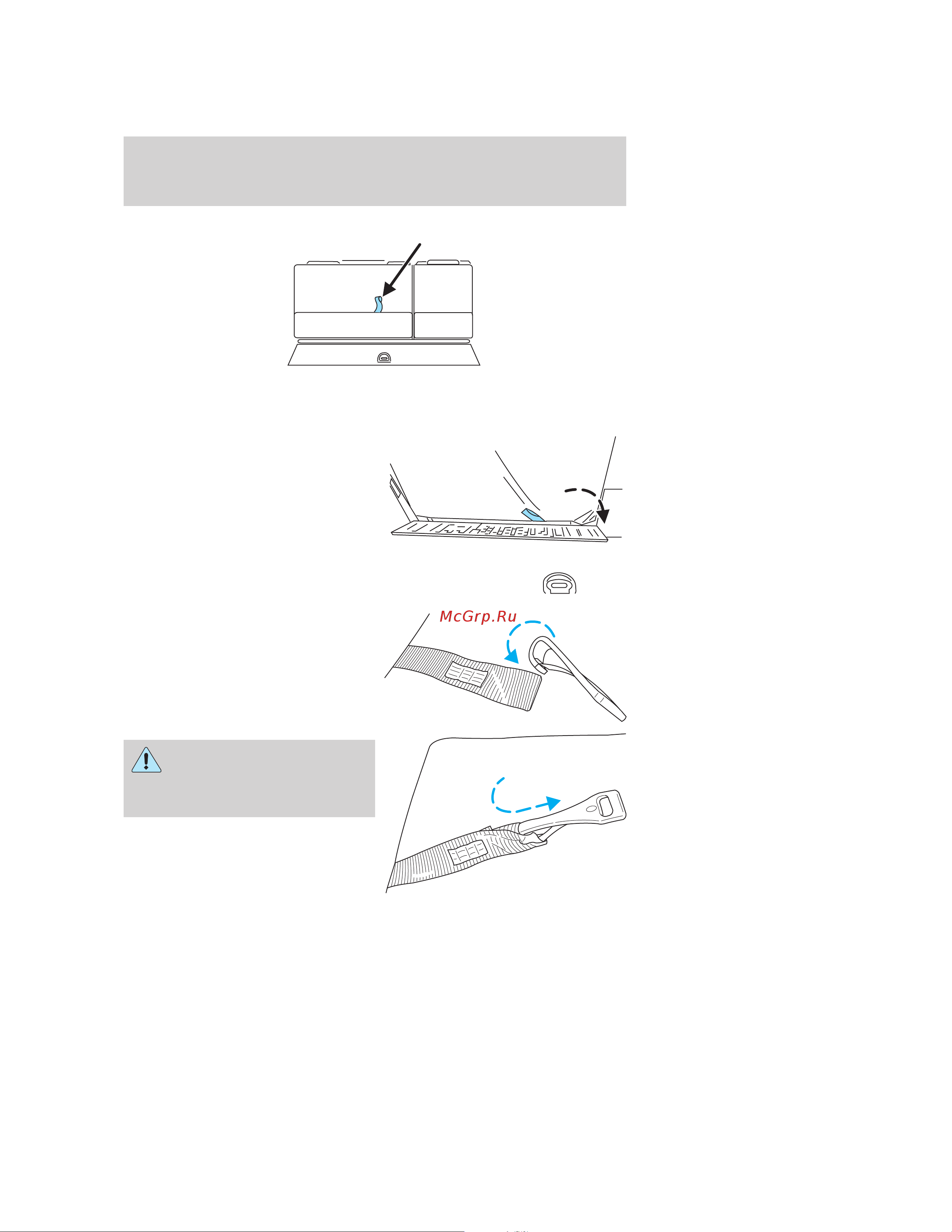Lincoln Navigator (2004) [228/384] Seating and safety restraints