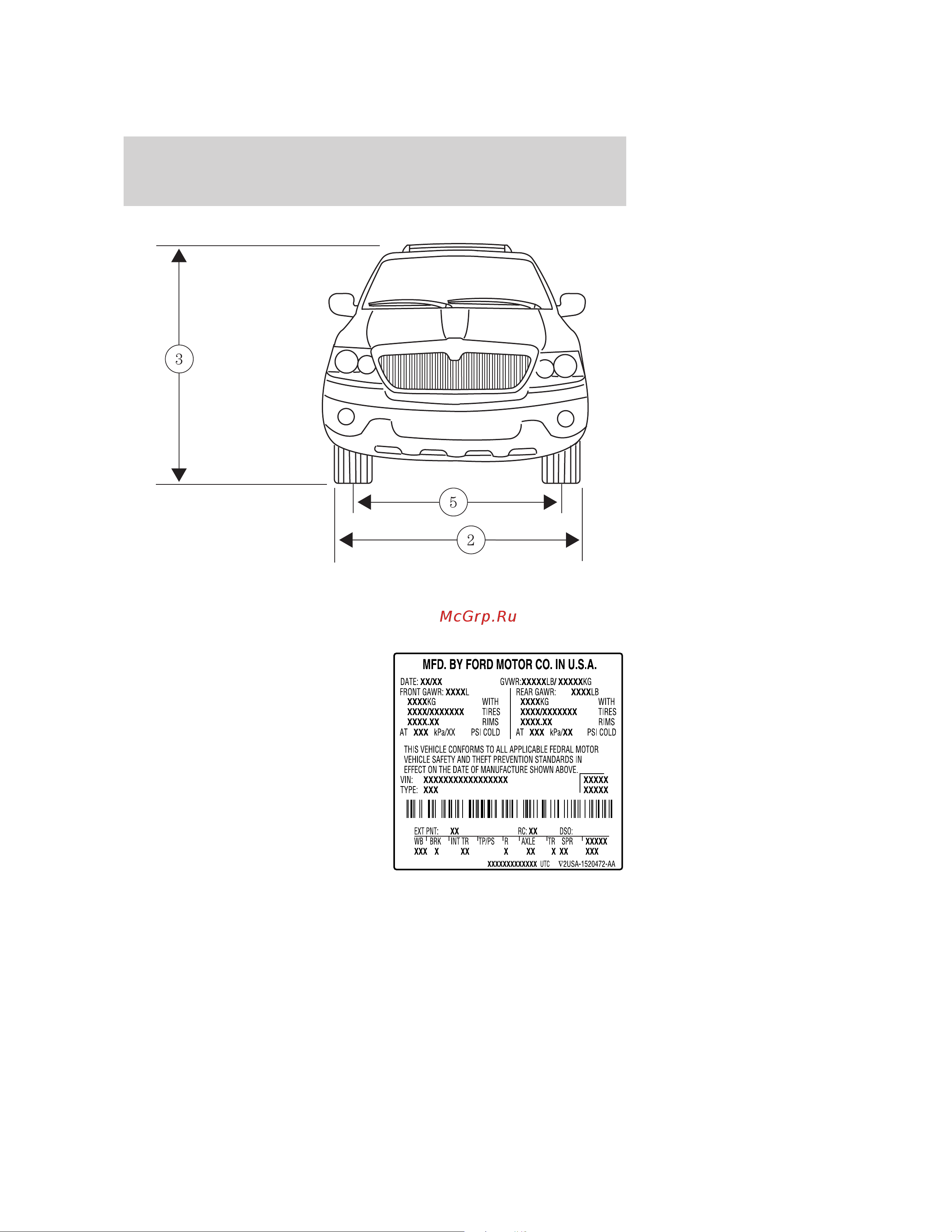 Lincoln Navigator (2004) [370/384] Maintenance and specifications