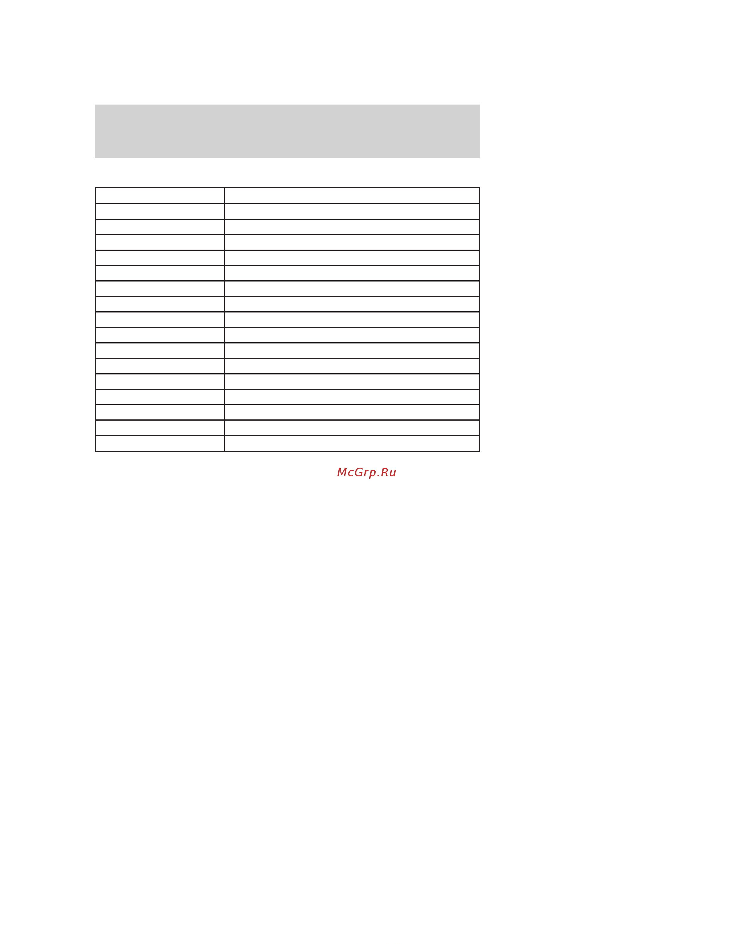 Lincoln Navigator (2004) [373/384] Maintenance and specifications