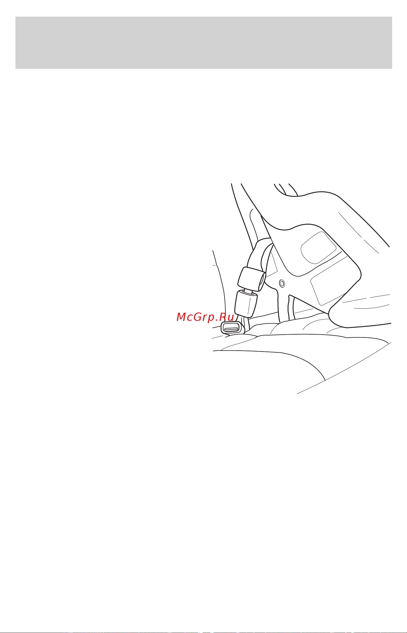 Lincoln Navigator (2001) [120/256] Seating and safety restraints