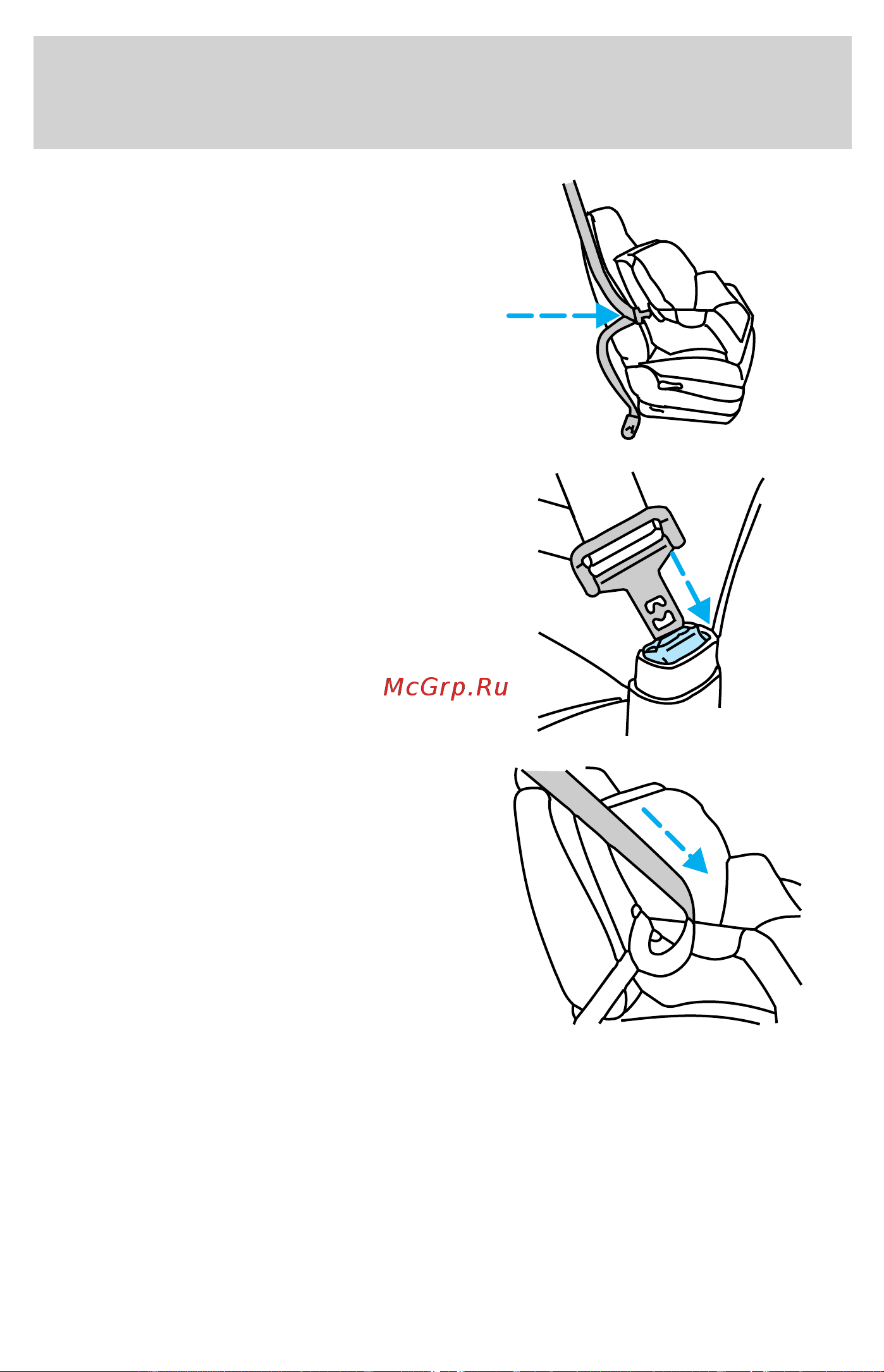 Lincoln Navigator (2001) [122/256] Seating and safety restraints