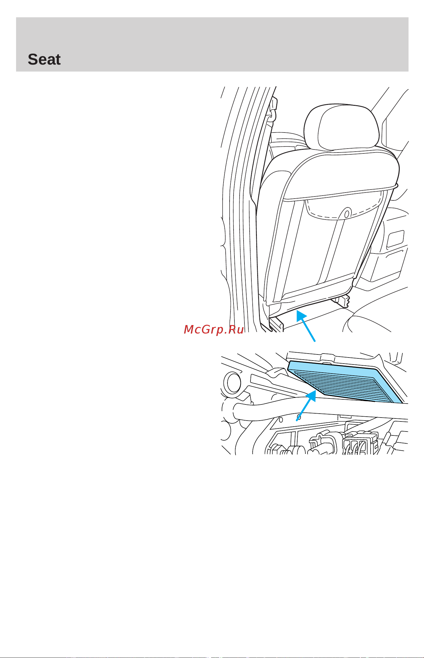 Lincoln Navigator (2001) [92/256] Seating and safety restraints