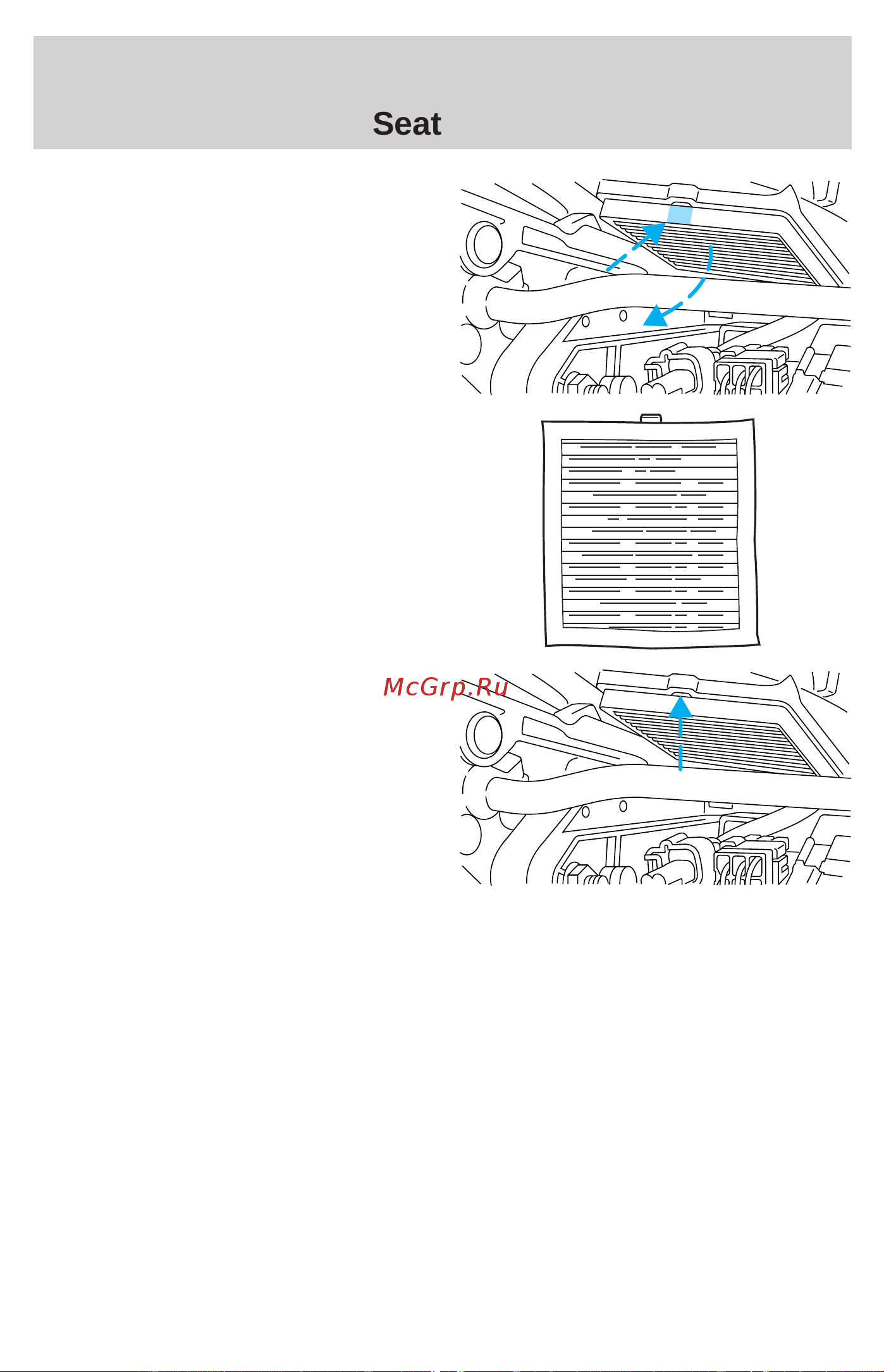 Lincoln Navigator (2001) [93/256] Seating and safety restraints