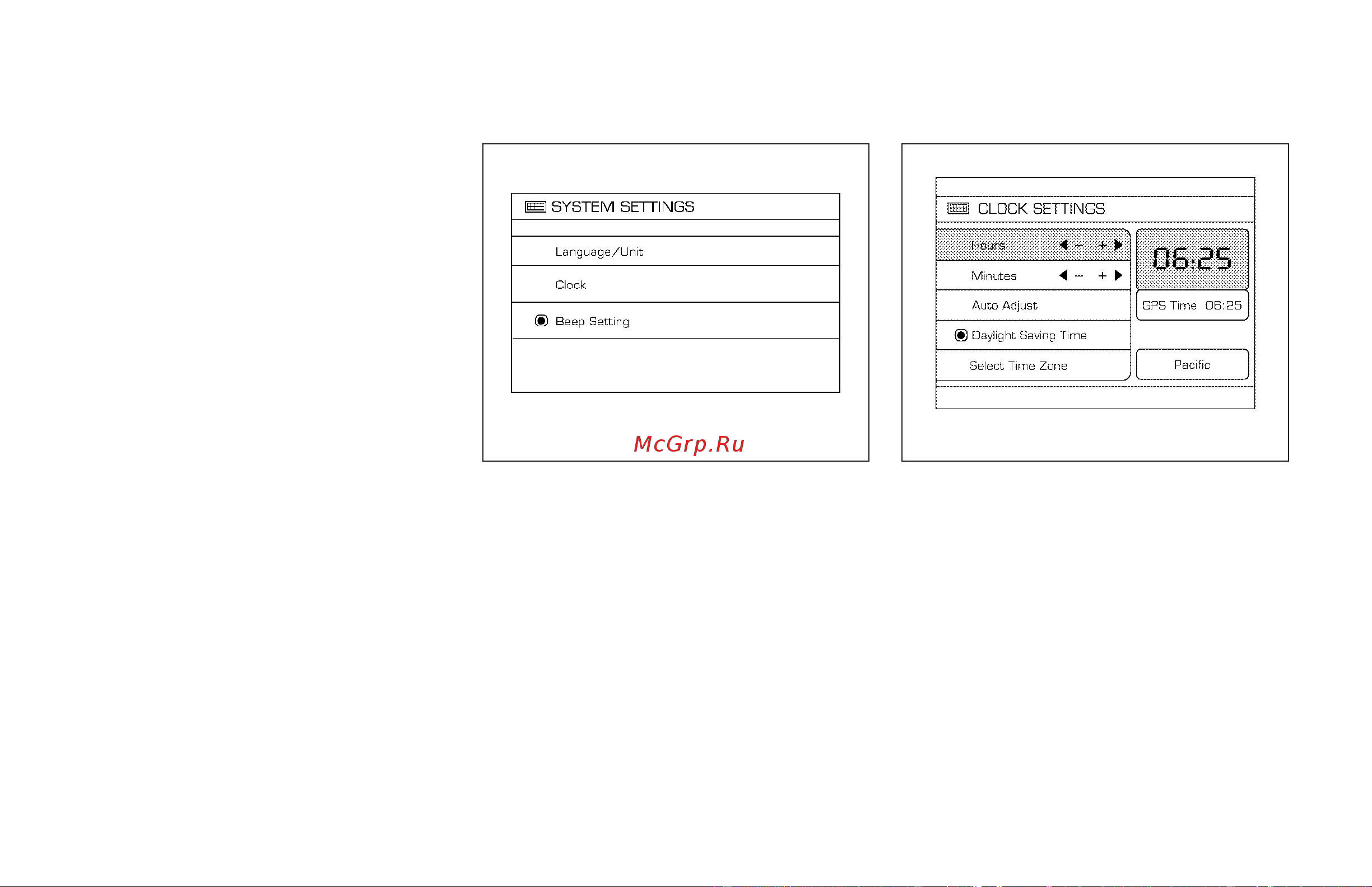 Infiniti QX56 (2006) [181/384] System settings
