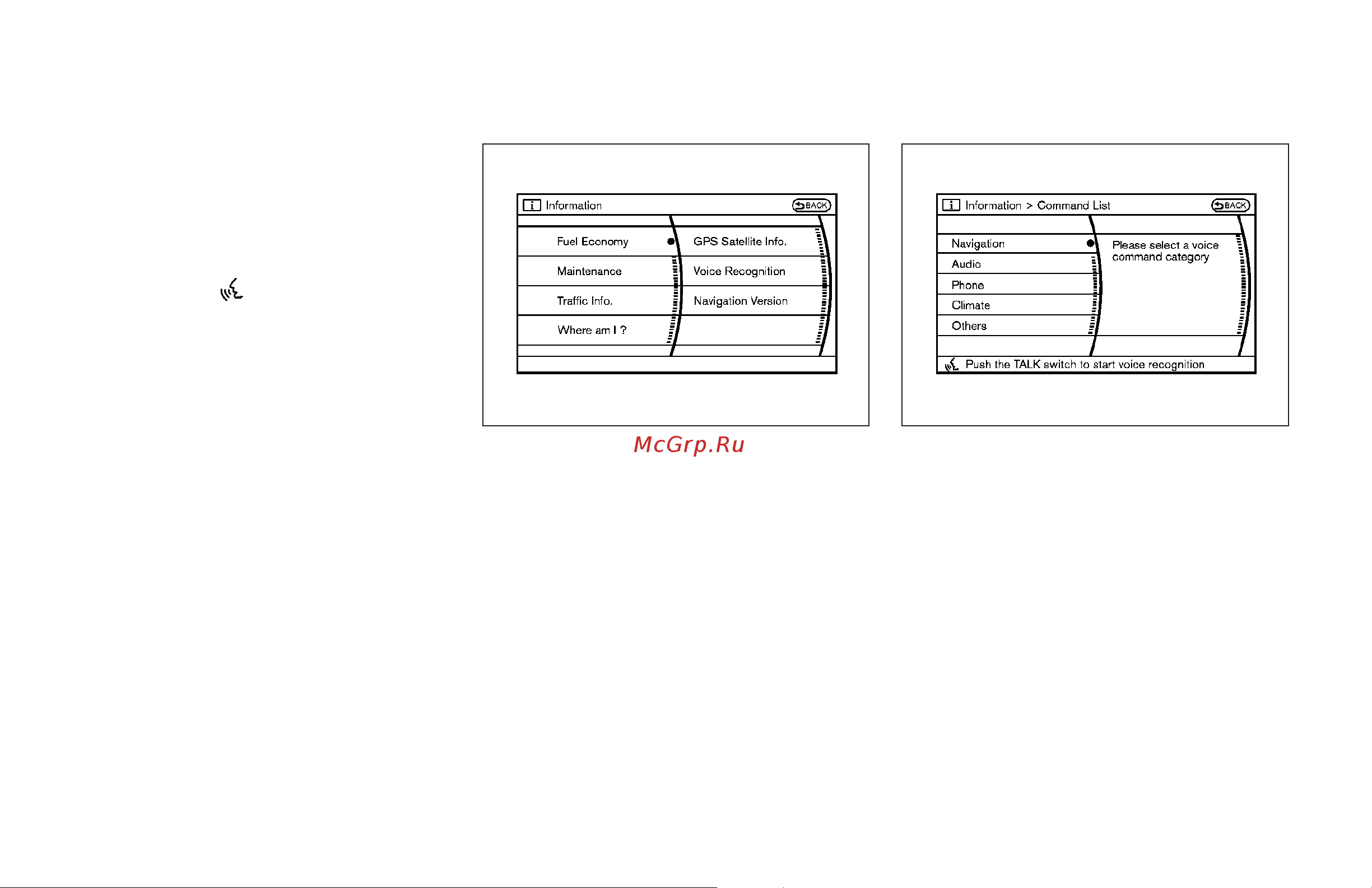 Infiniti G35 Sedan (2008) [246/416] Command list