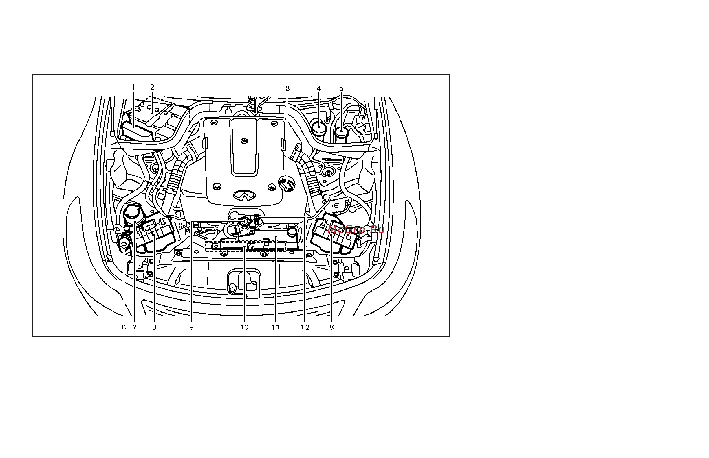 Infiniti G35 Sedan (2008) [345/416] Vq35hr vq37vhr engine