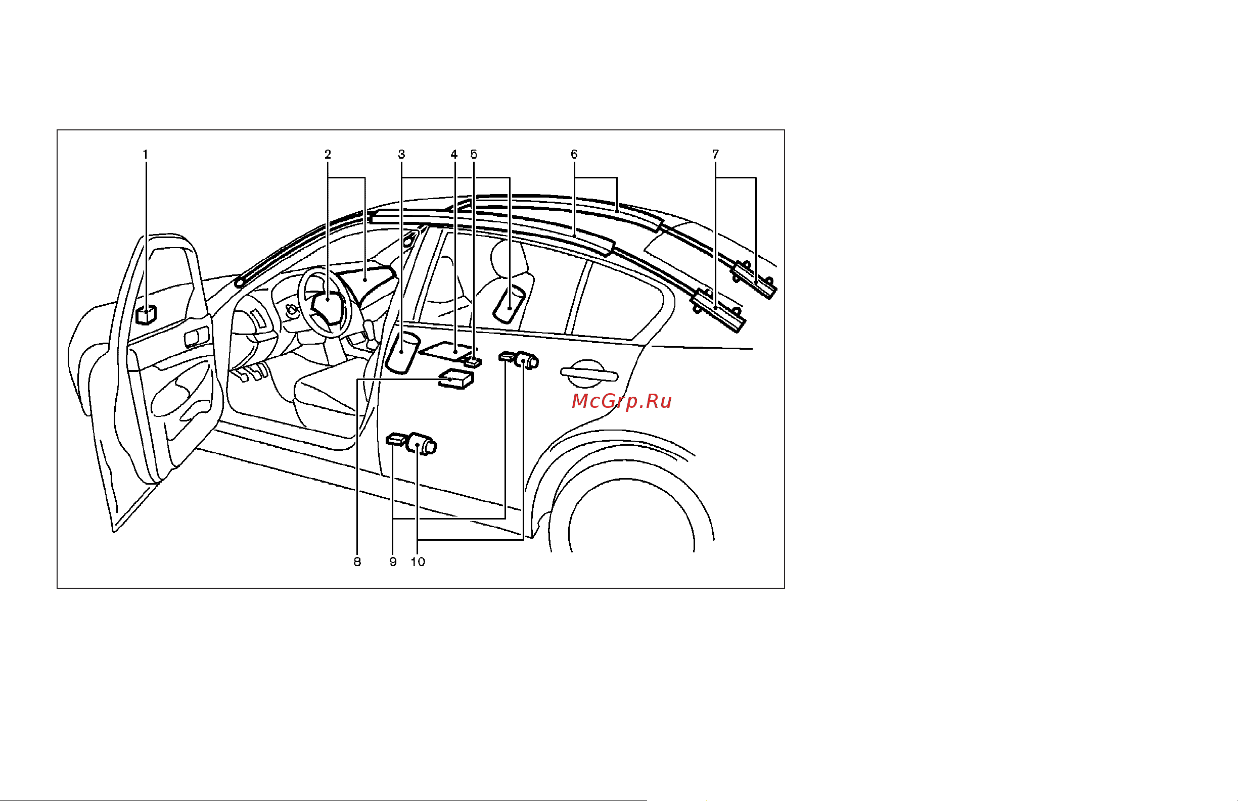 Infiniti G35 Sedan (2008) [62/416] Infiniti advanced air bag system front seats