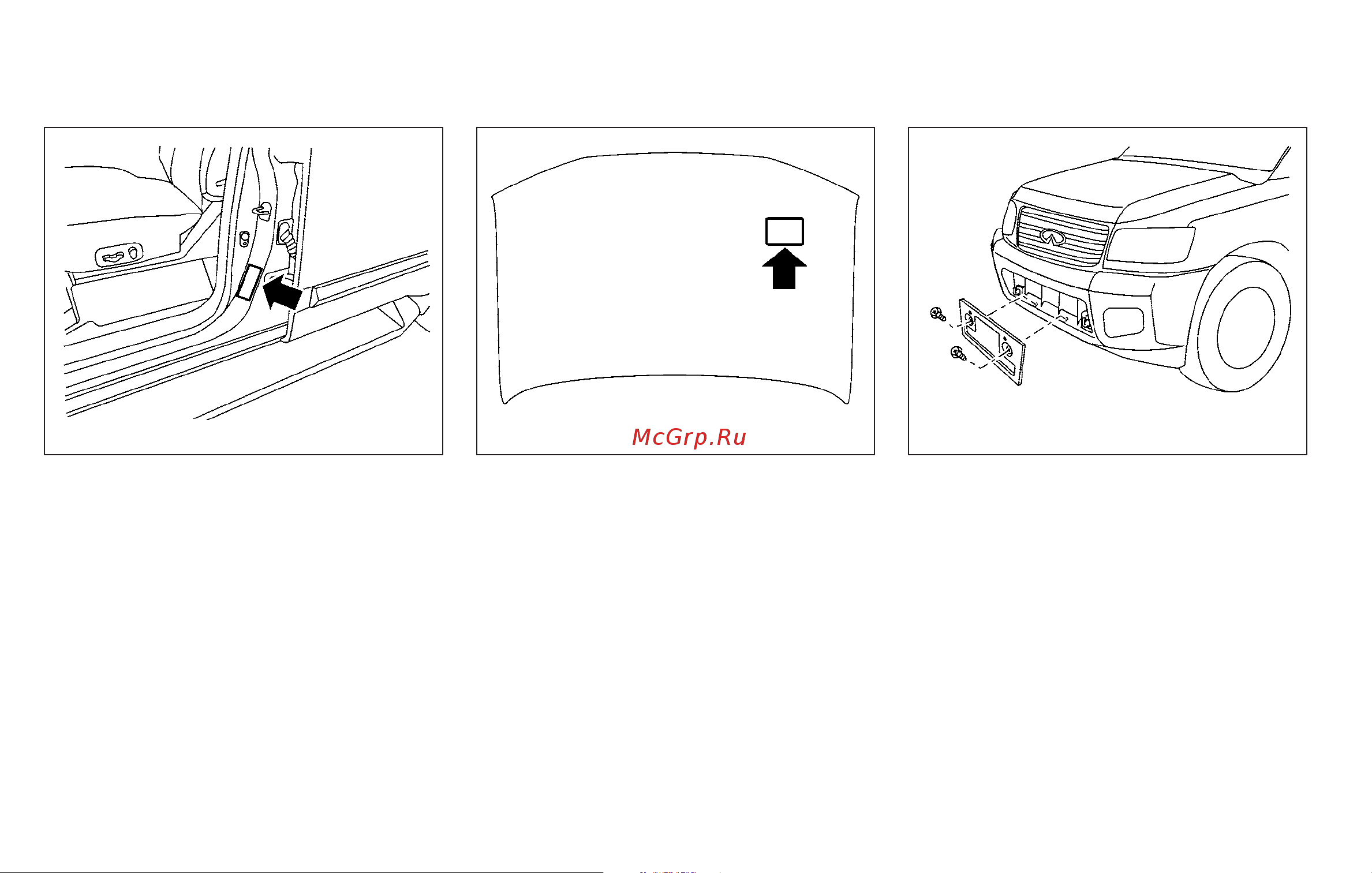 Infiniti QX56 (2010) [412/444] Air conditioner specification label