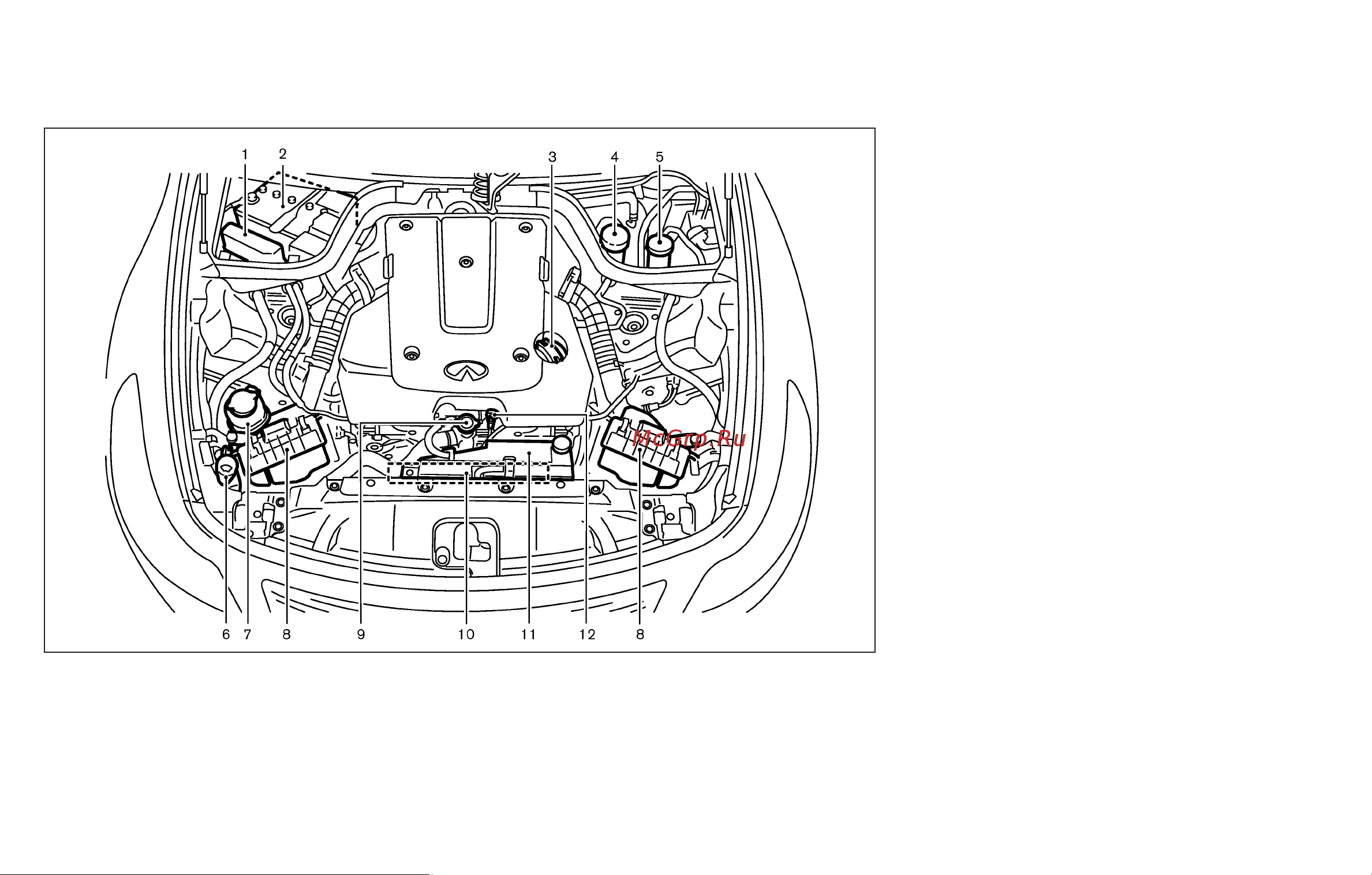 Infiniti G37 Convertible (2009) [16/427] Vq37vhr engine