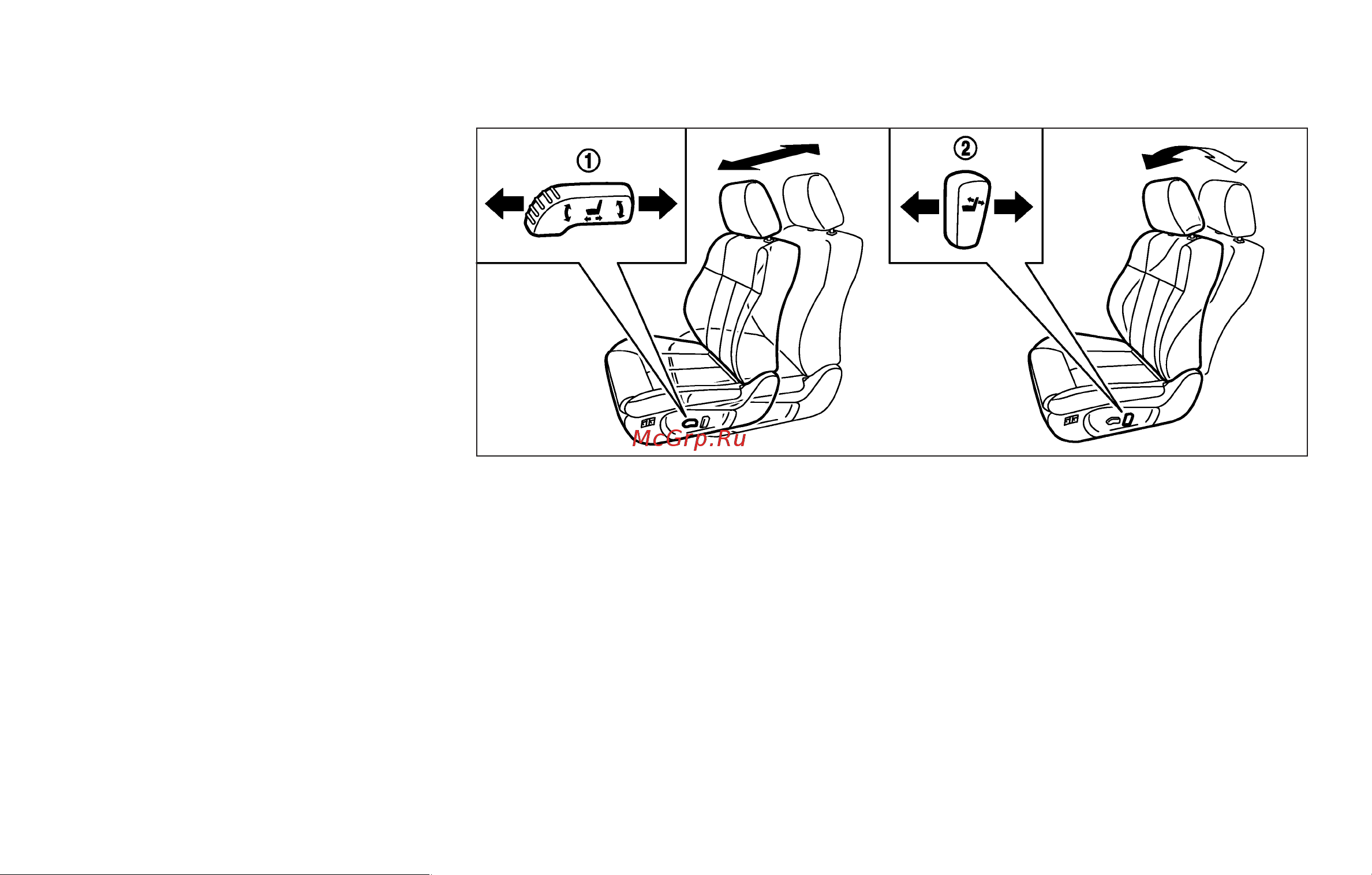 Infiniti G37 Convertible (2009) [20/427] Front seats front power seat adjustment