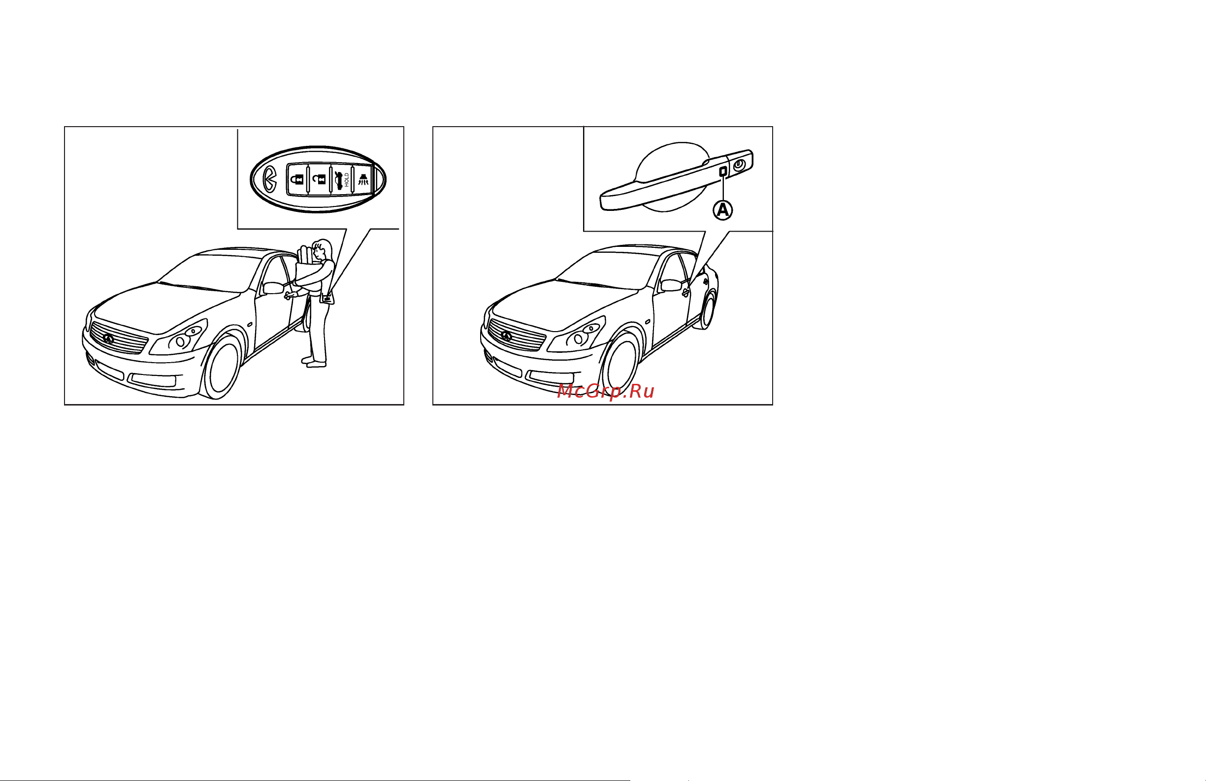 Infiniti G35 Sedan (2007) [140/408] Intelligent key operation